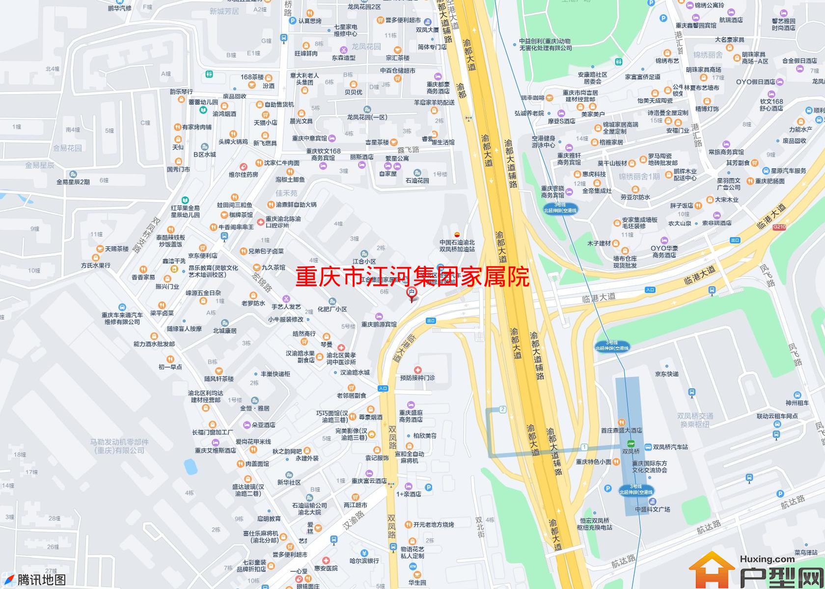 江河集团家属院小区 - 户型网