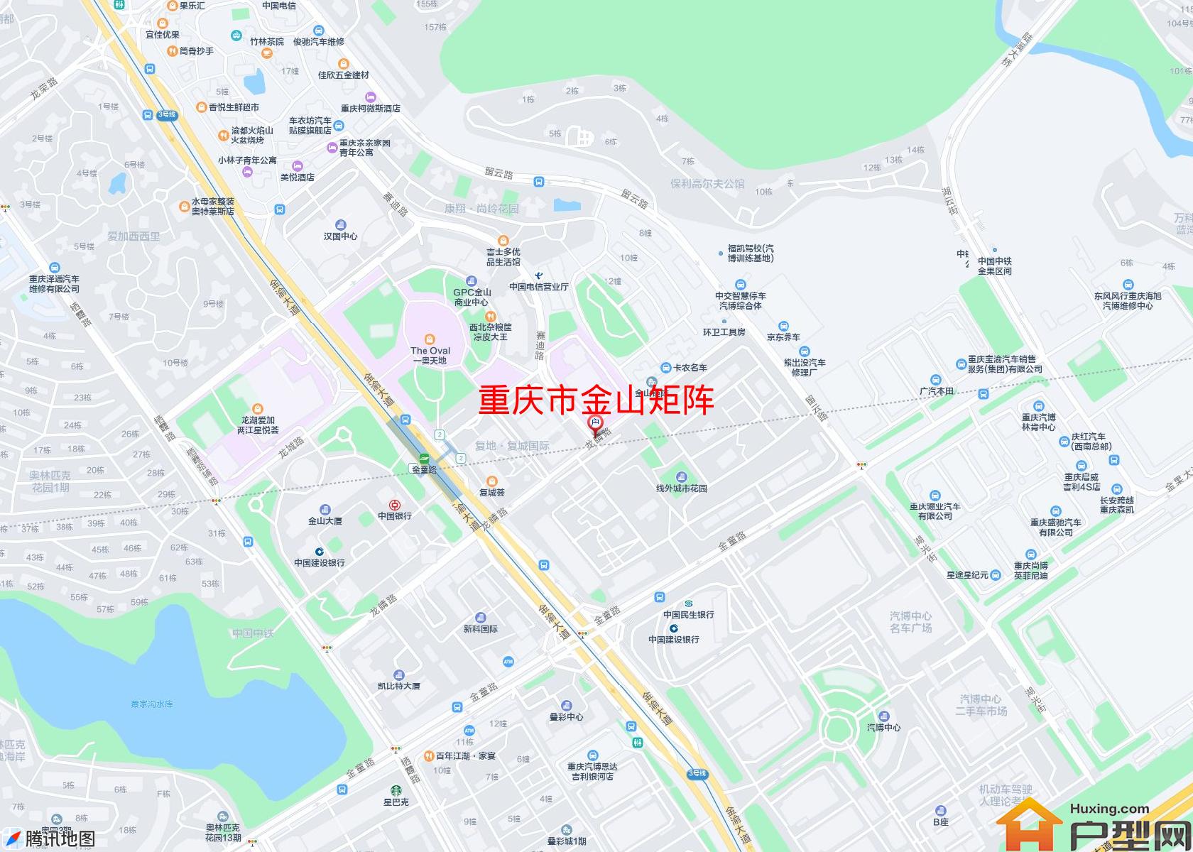 金山矩阵小区 - 户型网