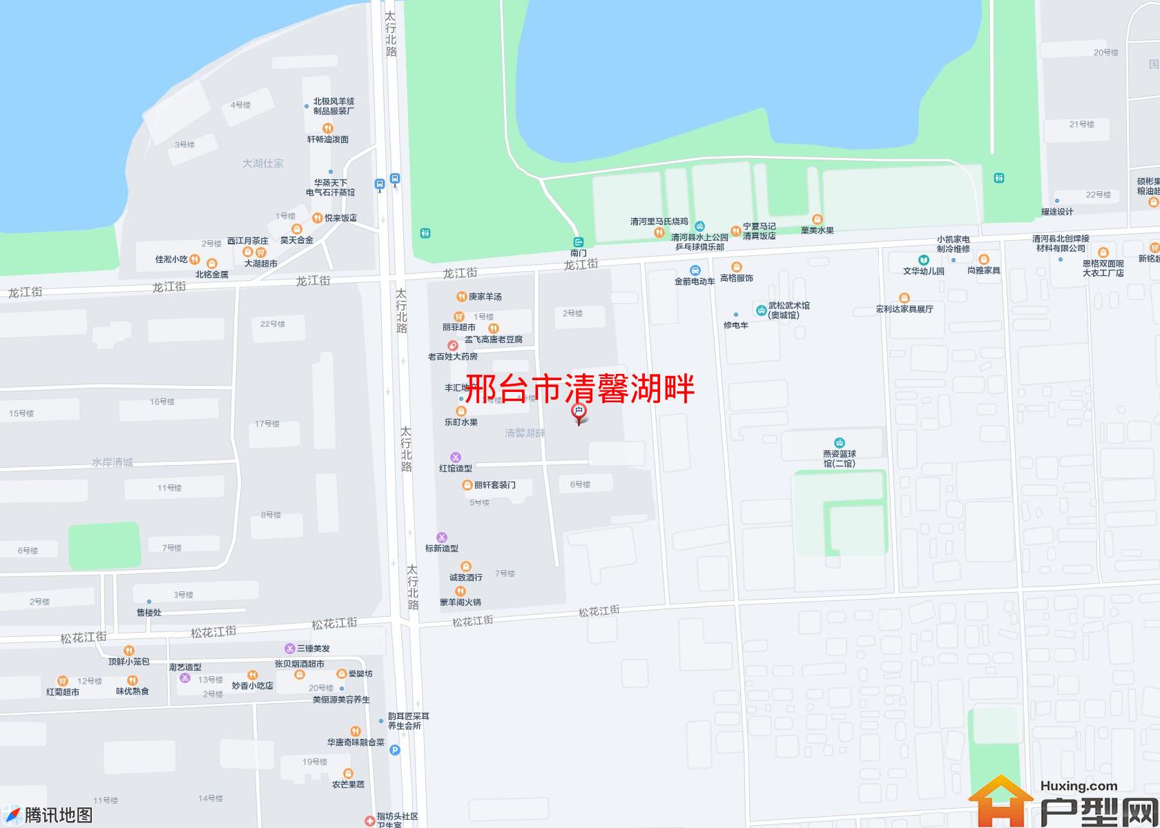 清馨湖畔小区 - 户型网