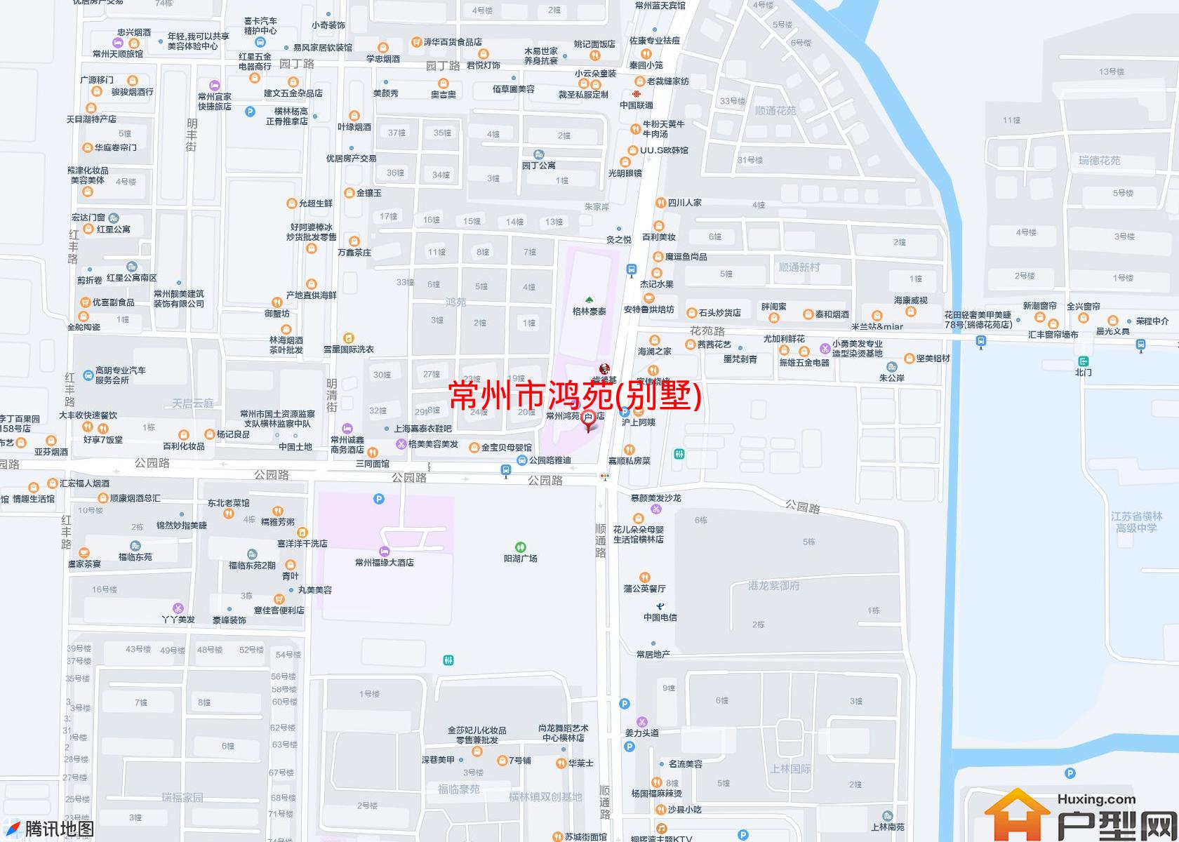 鸿苑(别墅)小区 - 户型网