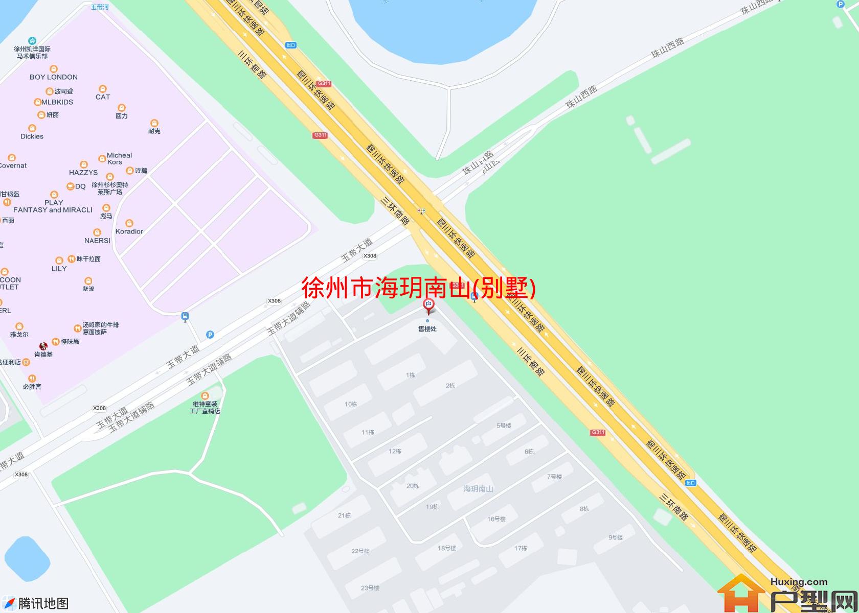 海玥南山(别墅)小区 - 户型网
