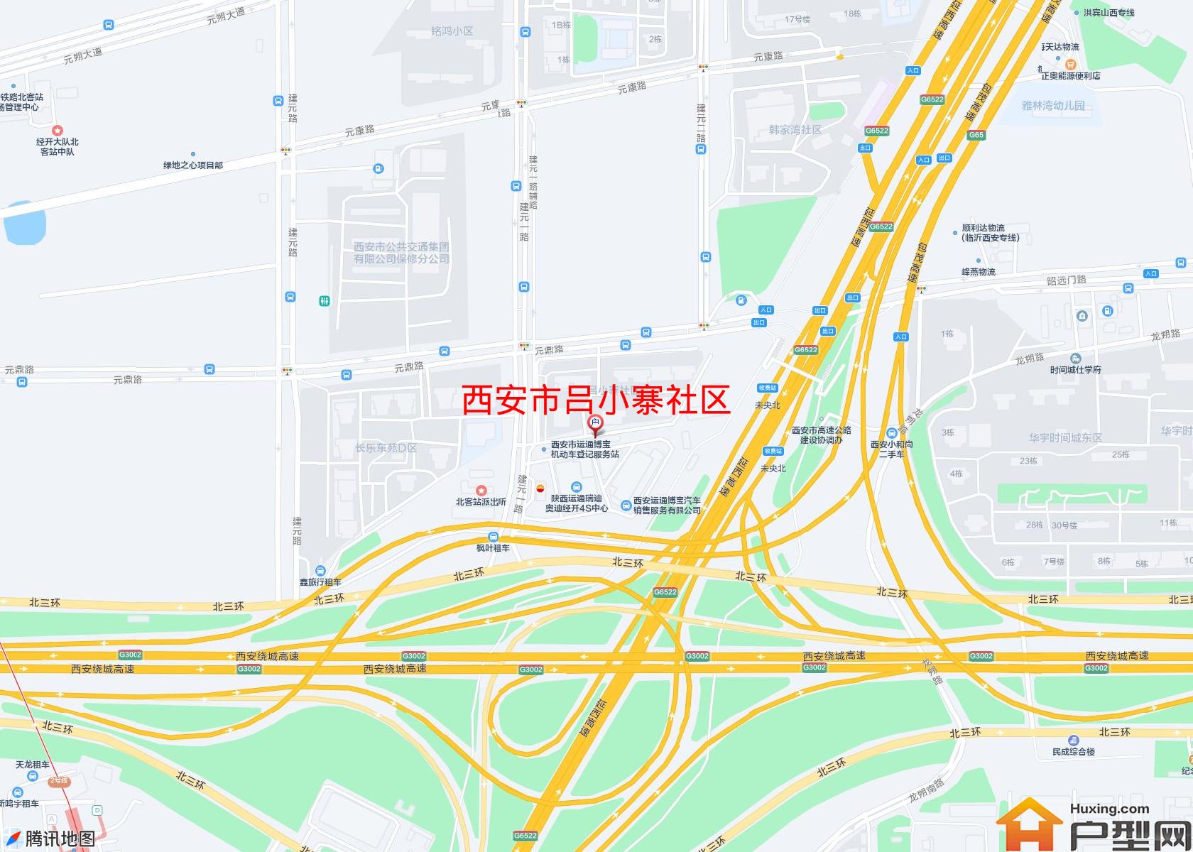 吕小寨社区小区 - 户型网