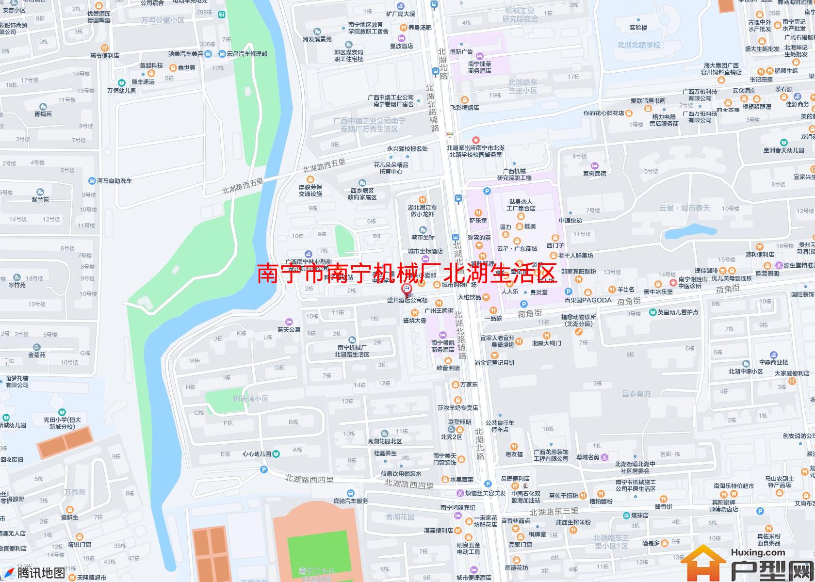 南宁机械厂北湖生活区小区 - 户型网