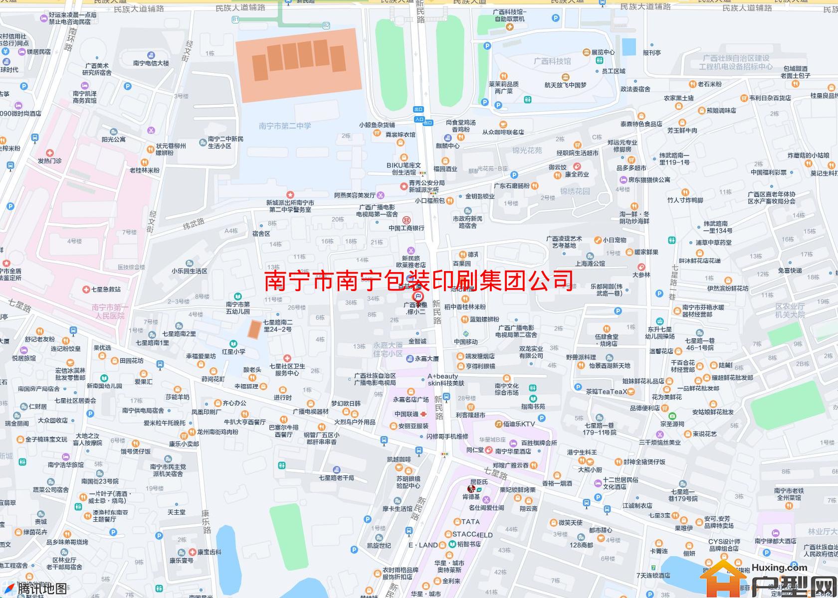 南宁包装印刷集团公司宿舍小区 - 户型网
