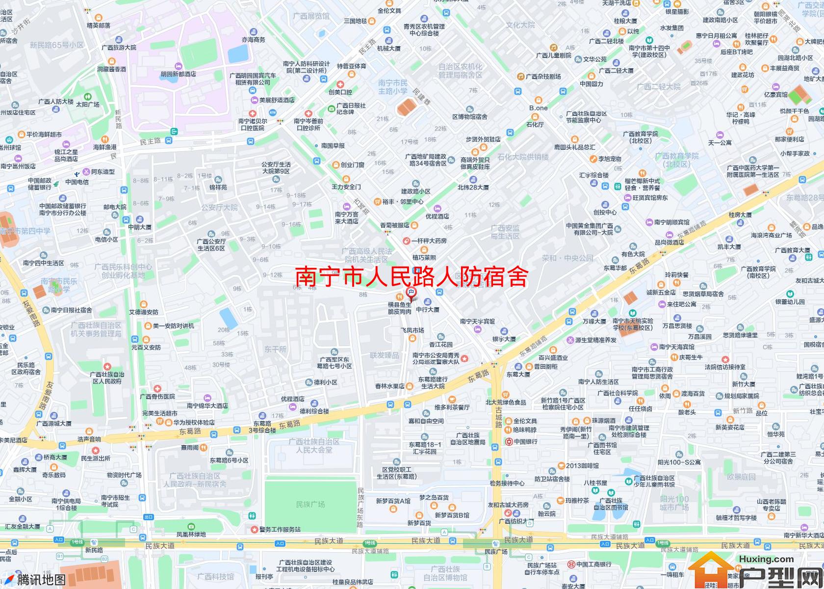 人民路人防宿舍小区 - 户型网