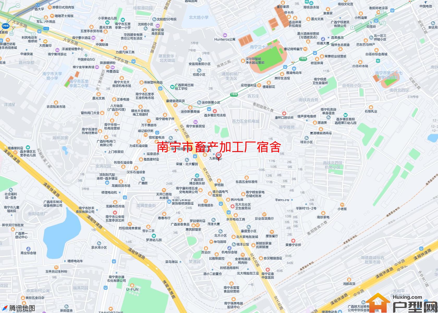 畜产加工厂宿舍小区 - 户型网