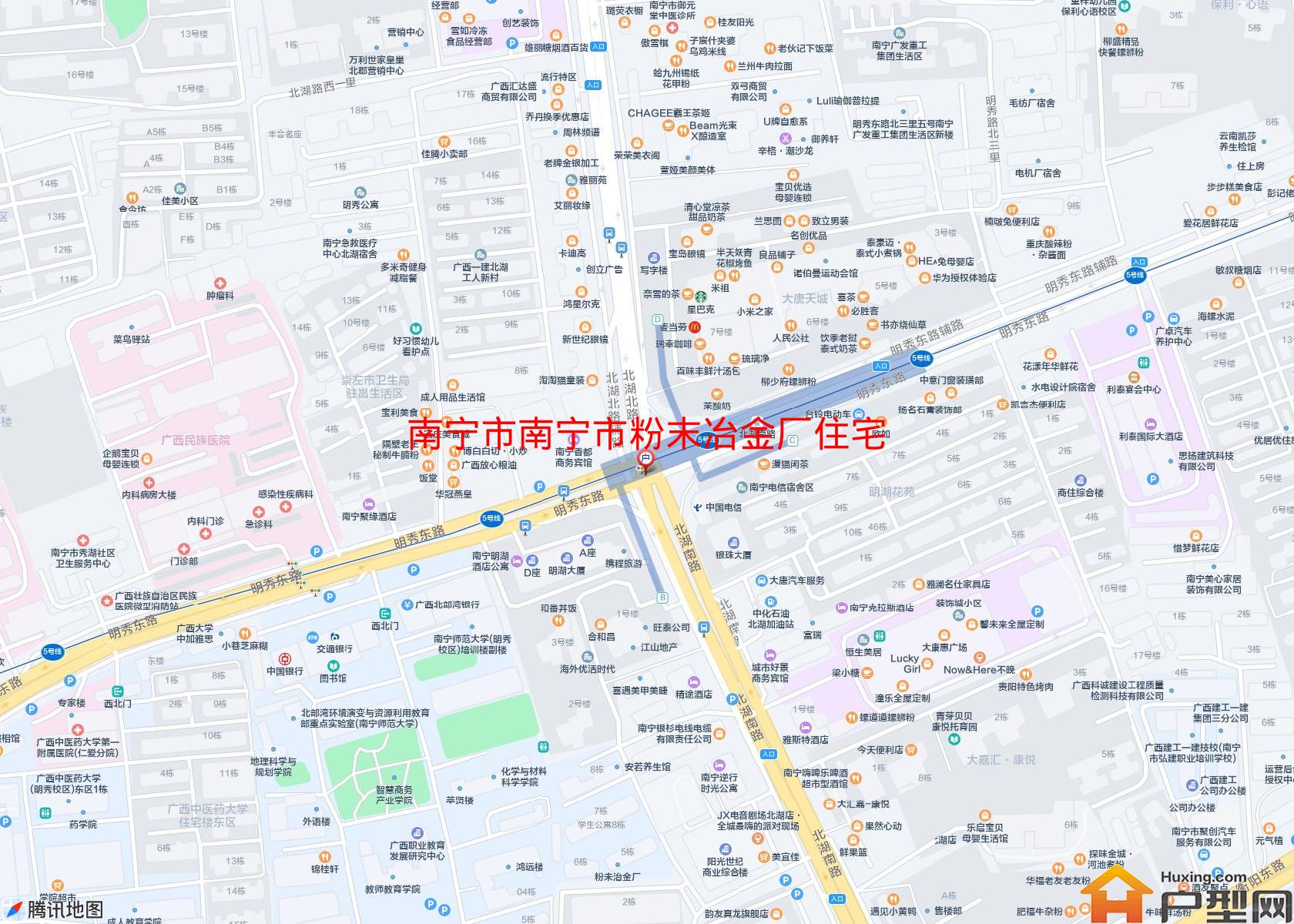 南宁市粉末冶金厂住宅楼小区 - 户型网
