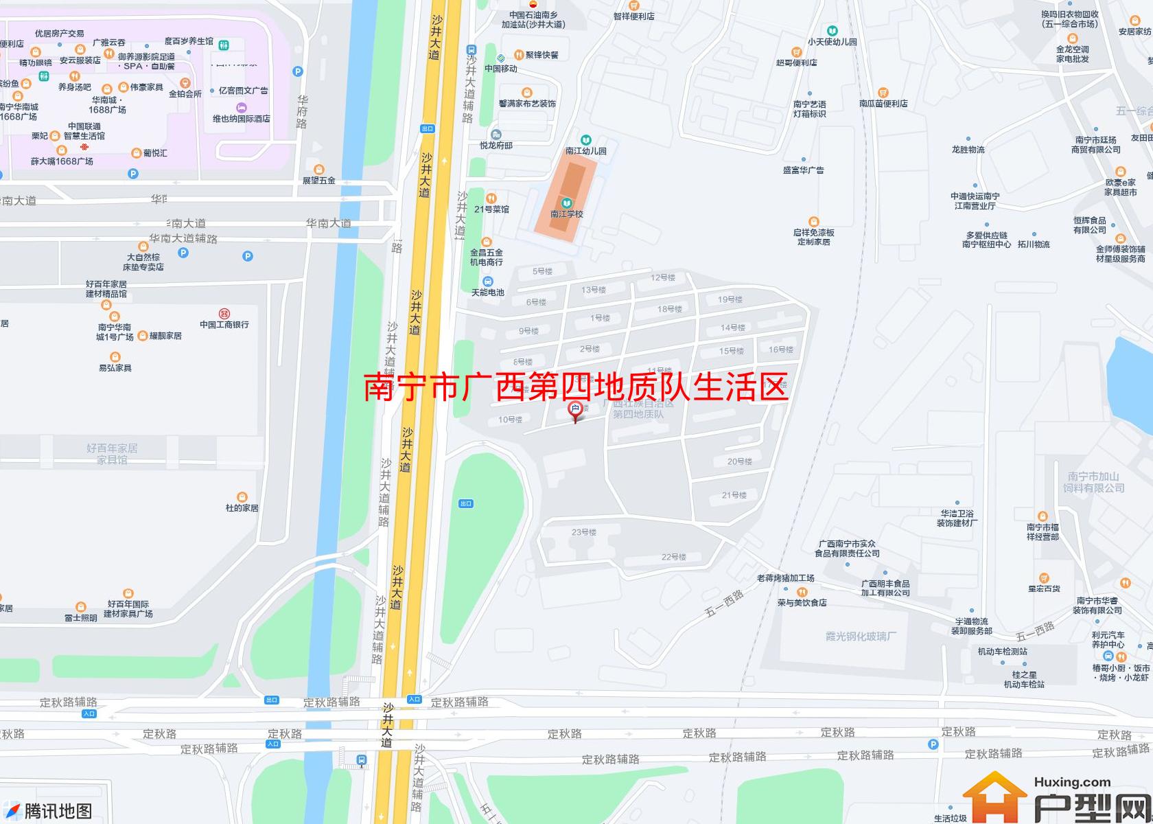 广西第四地质队生活区小区 - 户型网