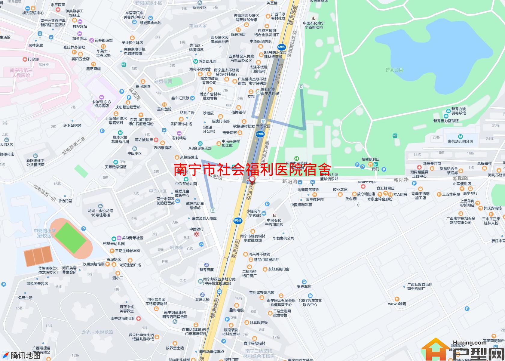 社会福利医院宿舍小区 - 户型网