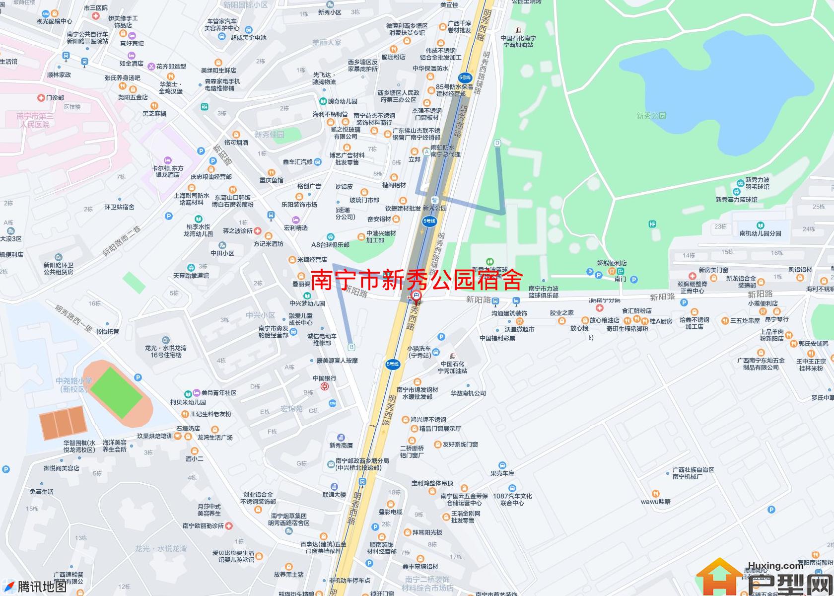 新秀公园宿舍小区 - 户型网