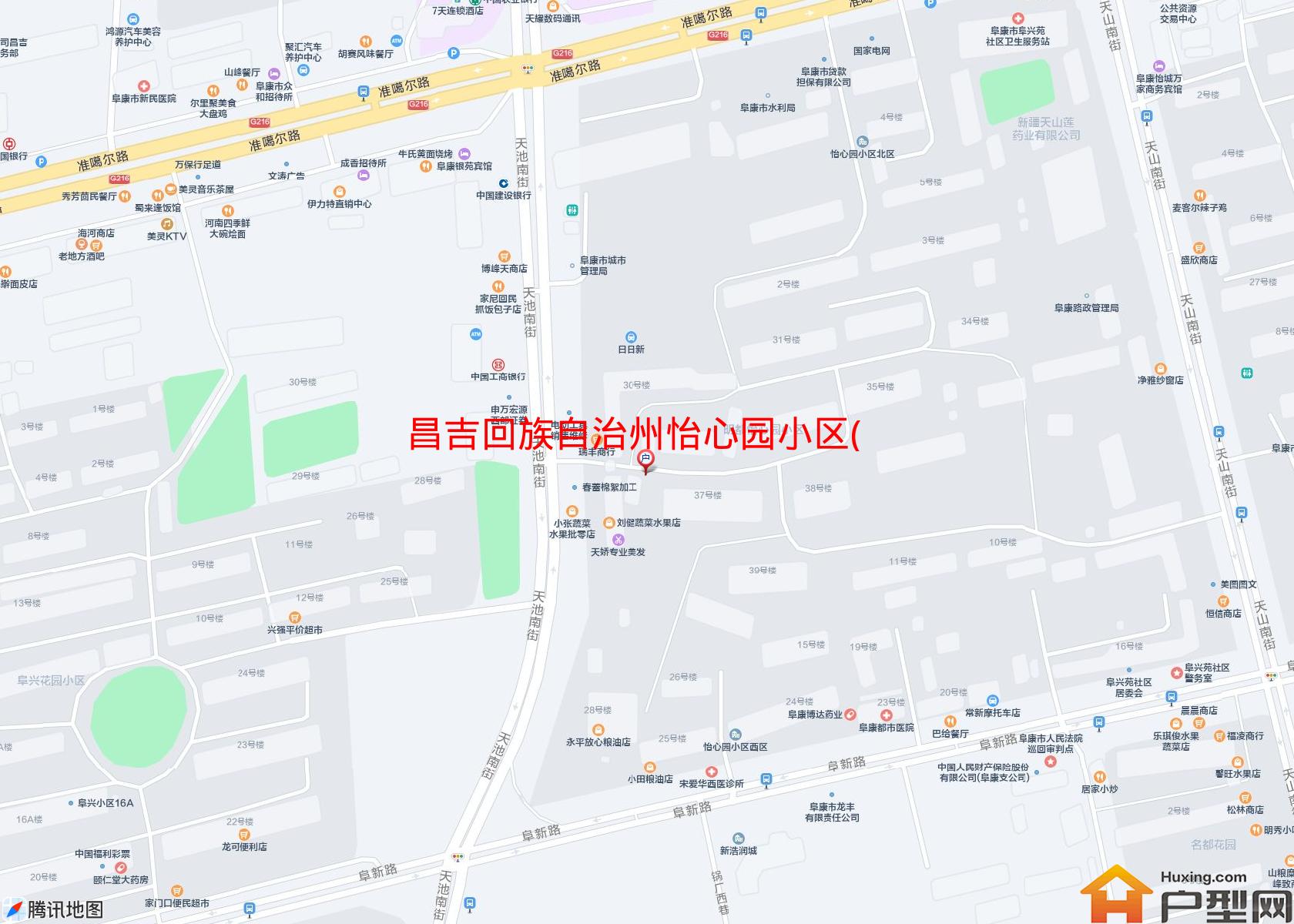 怡心园小区(天池南街)小区 - 户型网