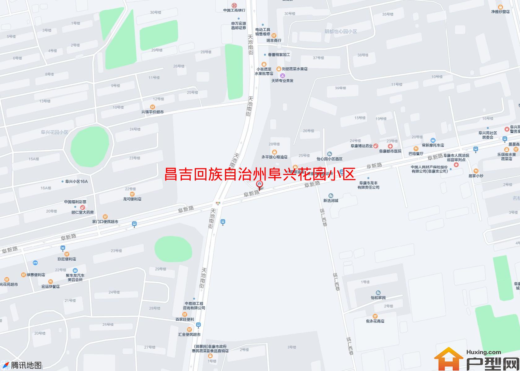 阜兴花园小区(天池南街)小区 - 户型网