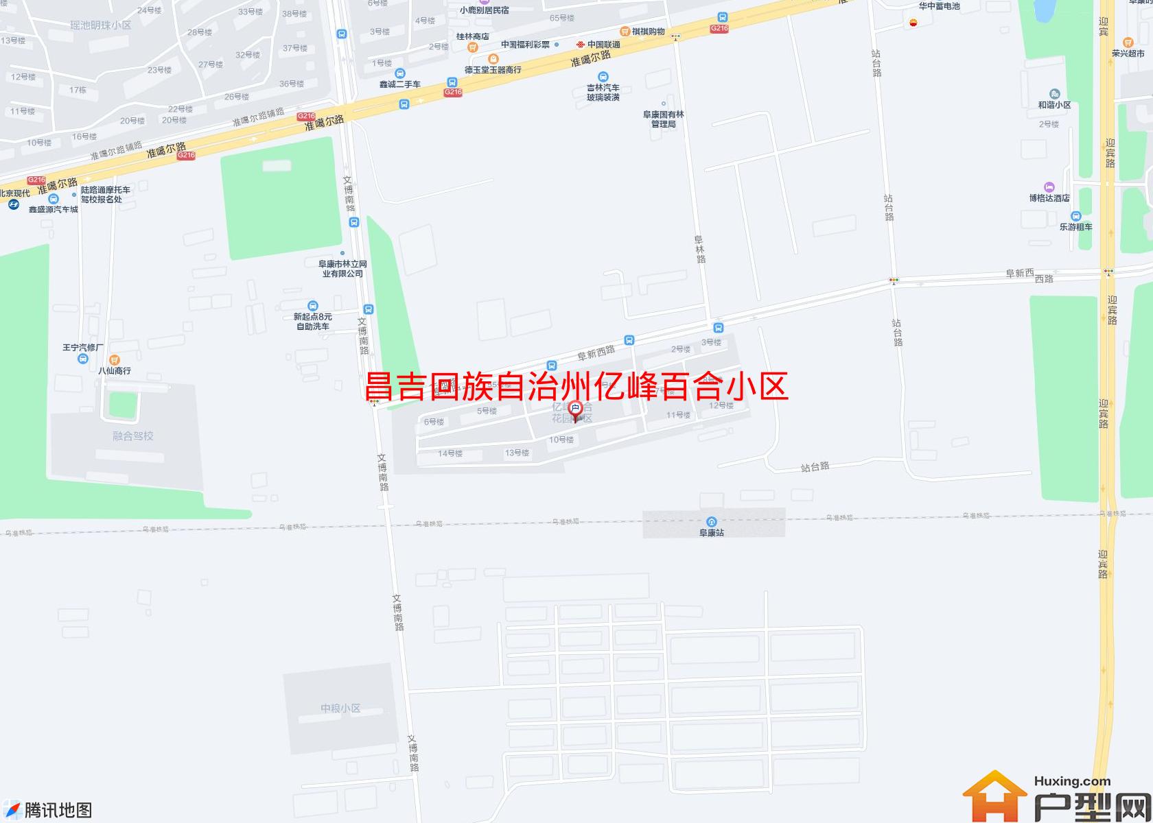 亿峰百合小区(文博南路)小区 - 户型网