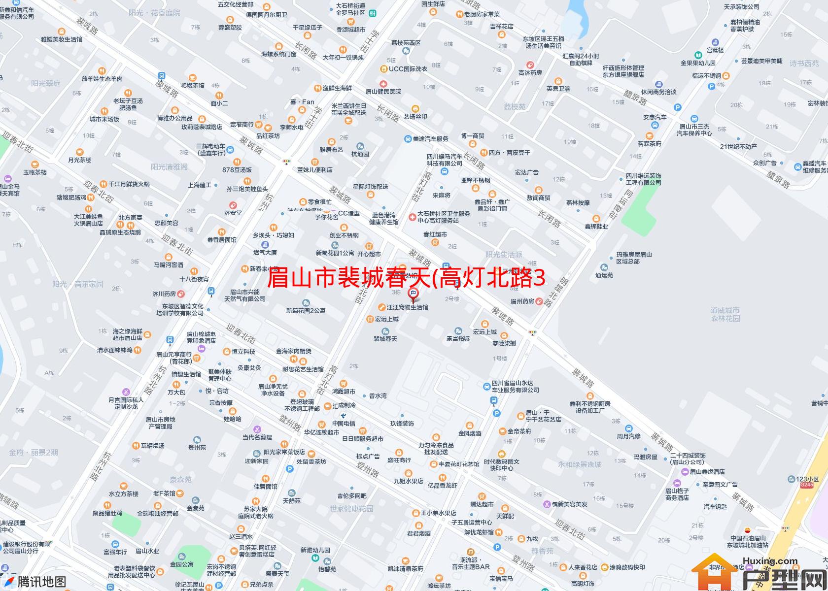 裴城春天(高灯北路33号)小区 - 户型网