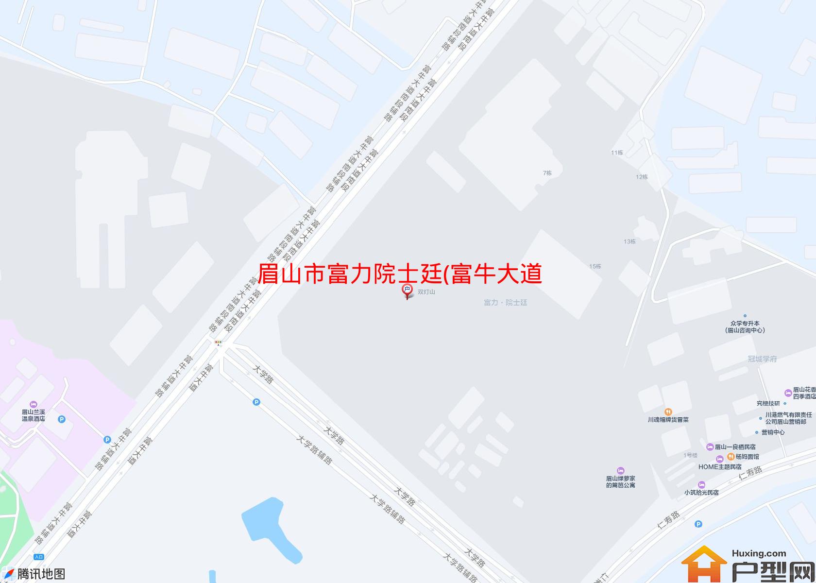 富力院士廷(富牛大道)小区 - 户型网
