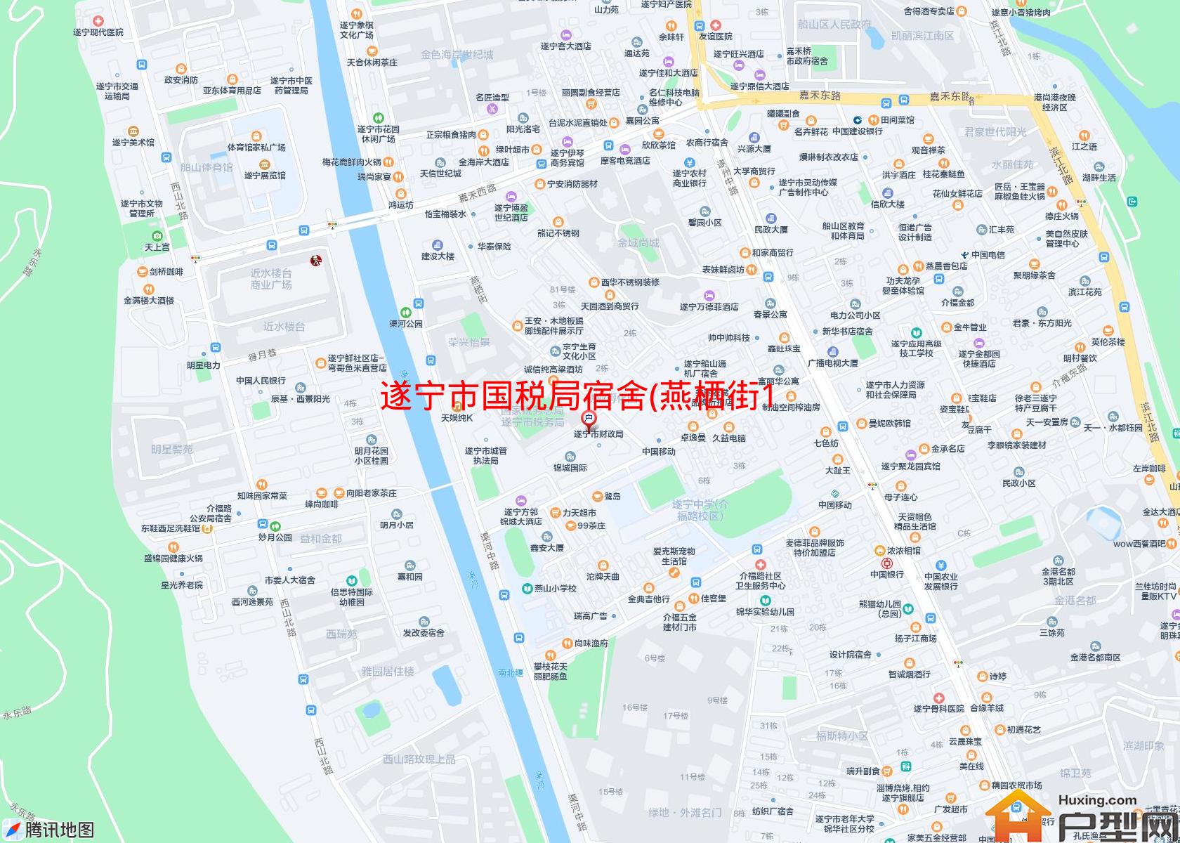 国税局宿舍(燕栖街1号)小区 - 户型网