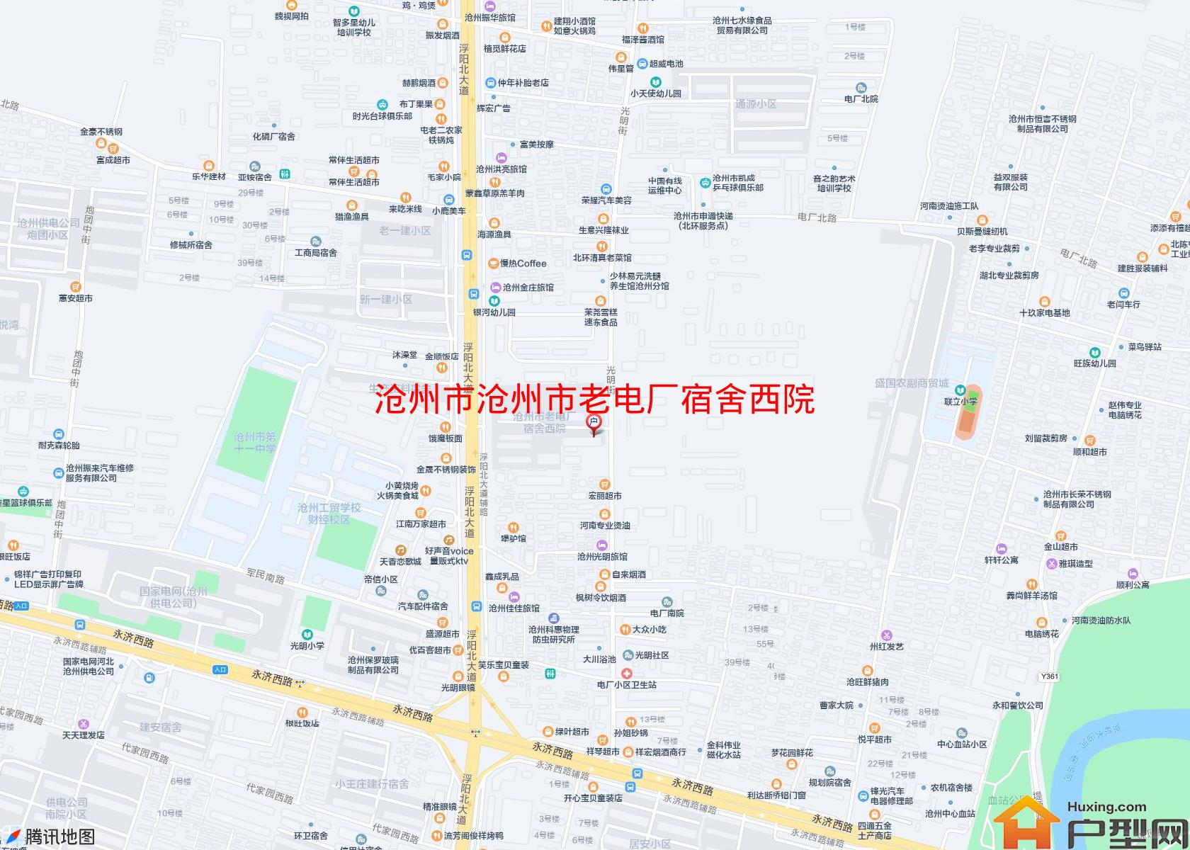沧州市老电厂宿舍西院小区 - 户型网