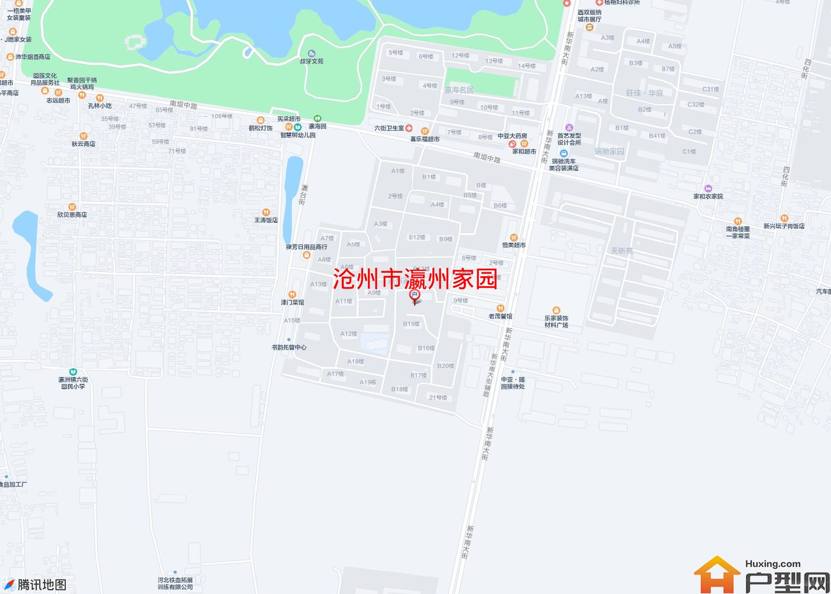 瀛州家园小区 - 户型网