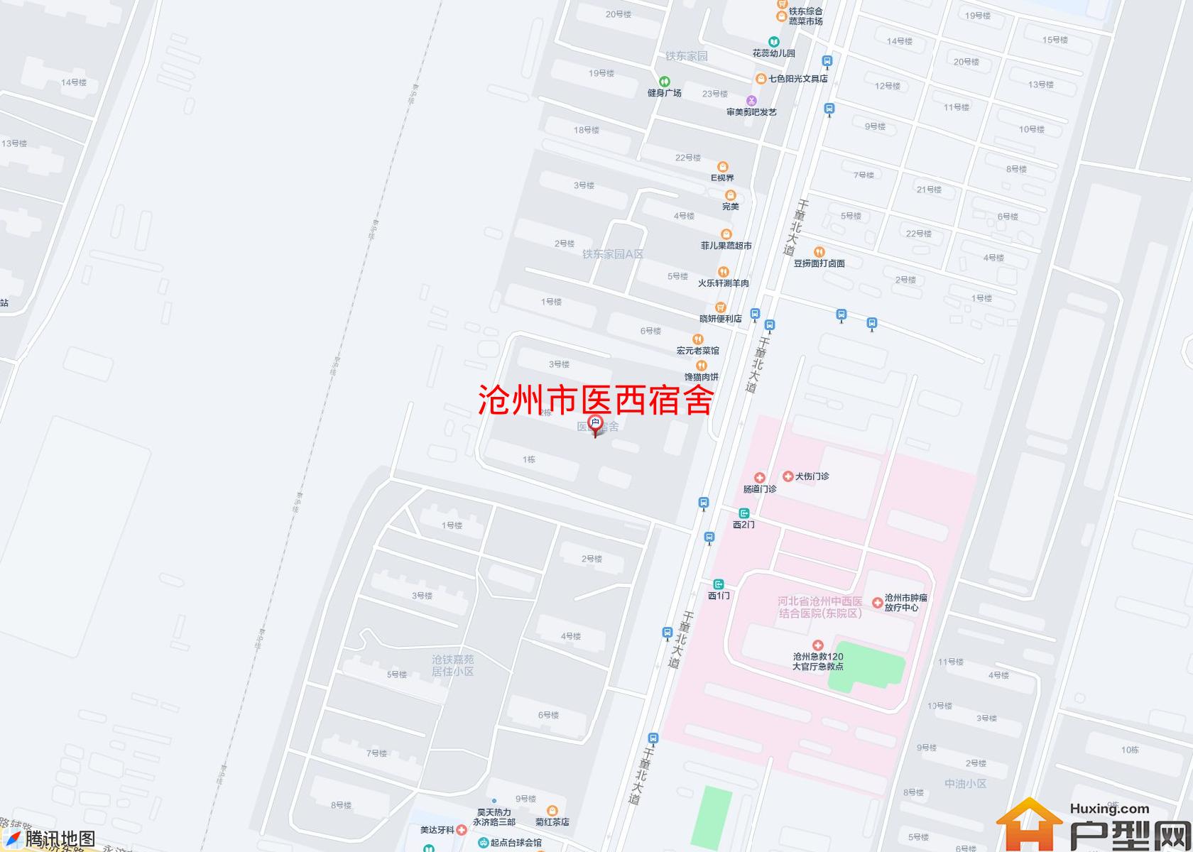 医西宿舍小区 - 户型网