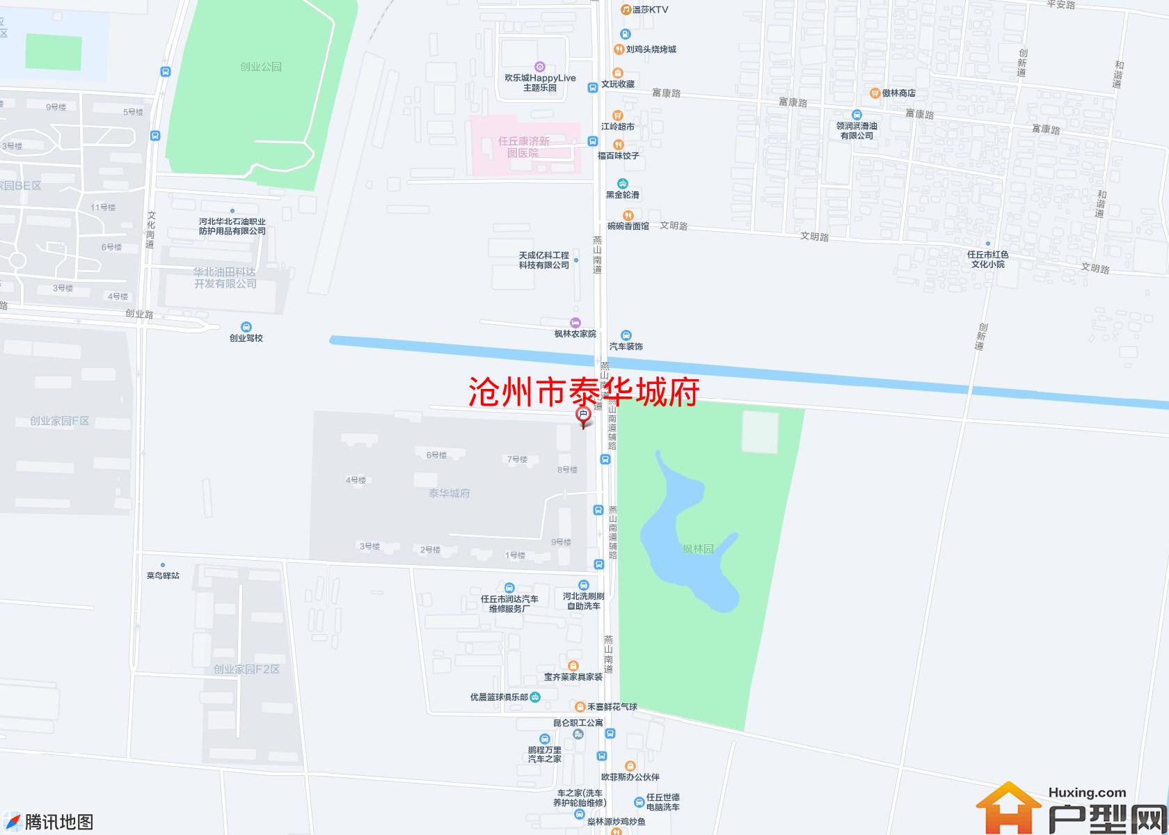 泰华城府小区 - 户型网