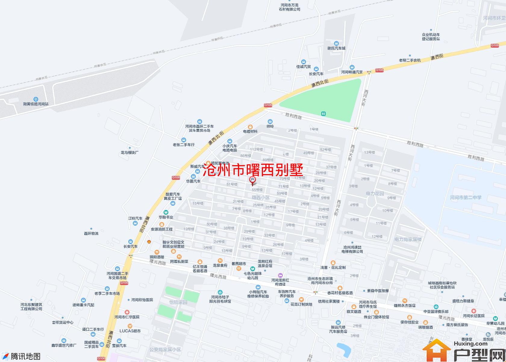 曙西别墅小区 - 户型网