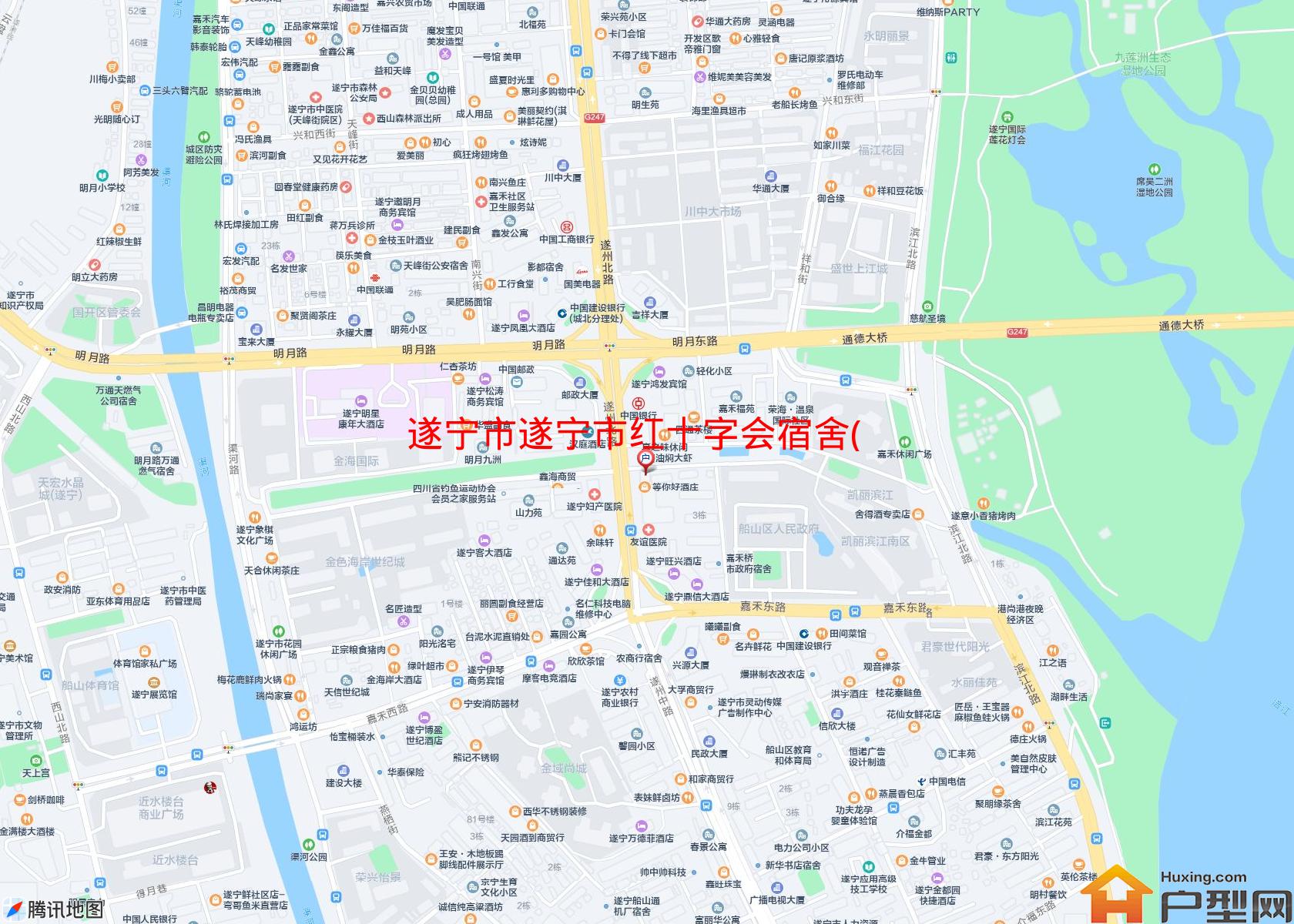 遂宁市红十字会宿舍(遂州北路68号)小区 - 户型网