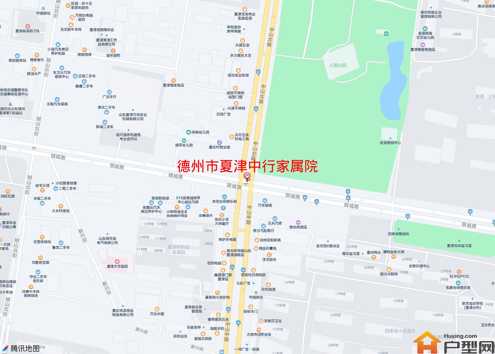 夏津中行家属院小区 - 户型网