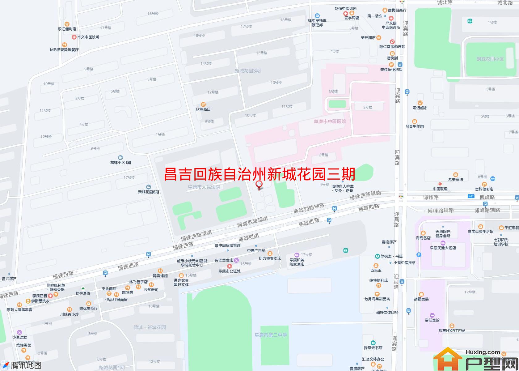 新城花园三期(博峰西路)小区 - 户型网