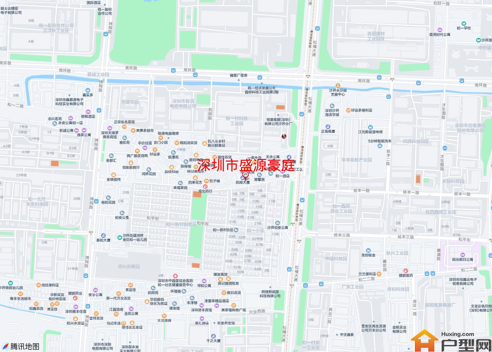 盛源豪庭小区 - 户型网
