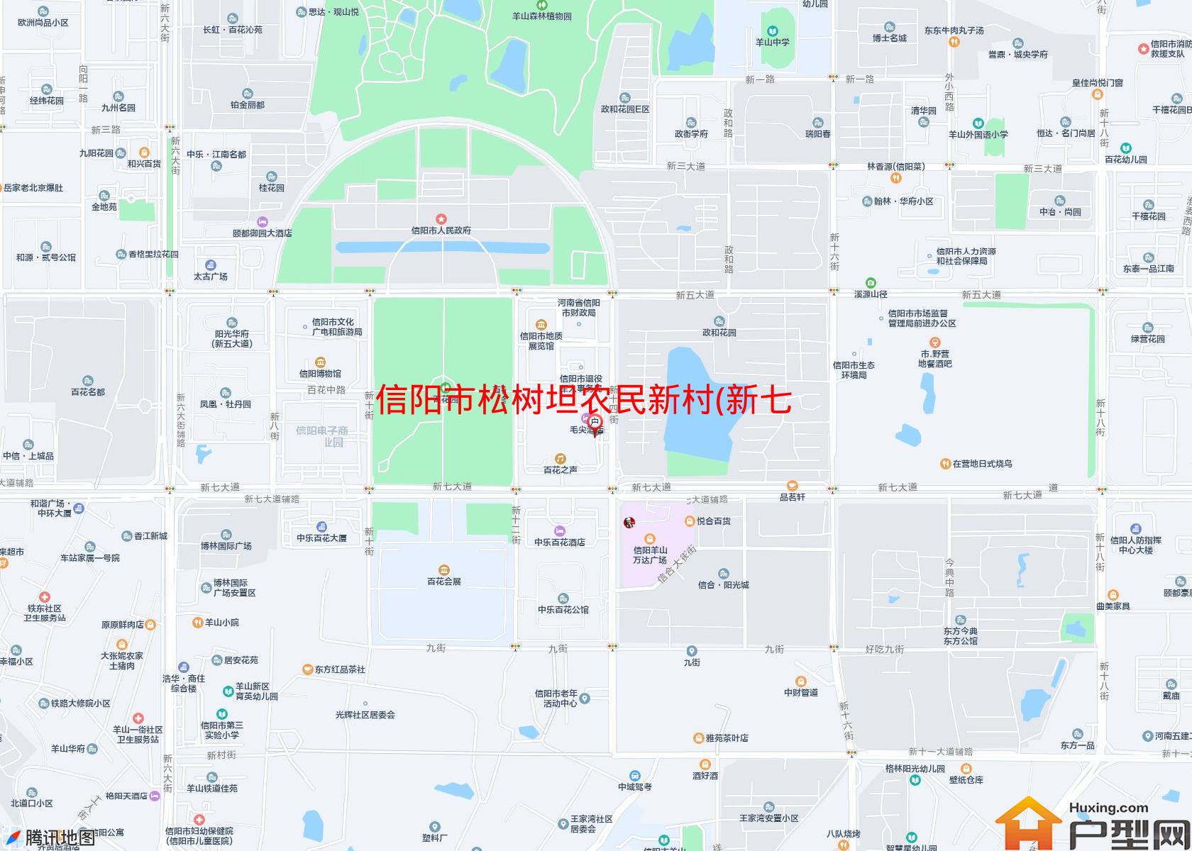 松树坦农民新村(新七大街)小区 - 户型网
