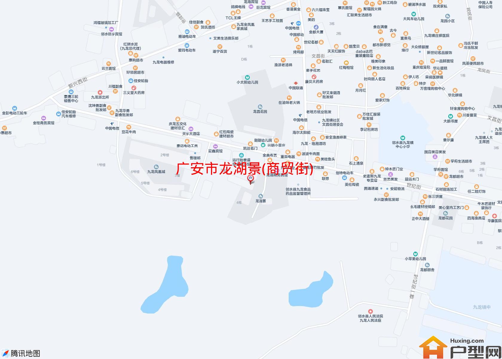 龙湖景(商贸街)小区 - 户型网