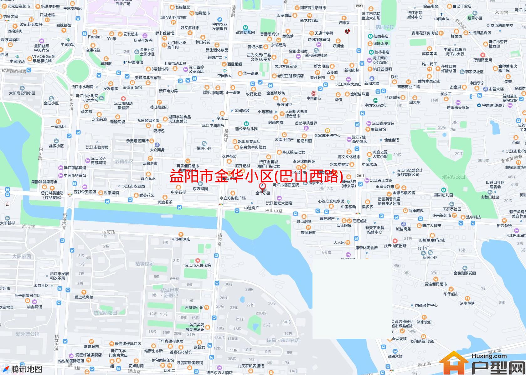 金华小区(巴山西路)小区 - 户型网