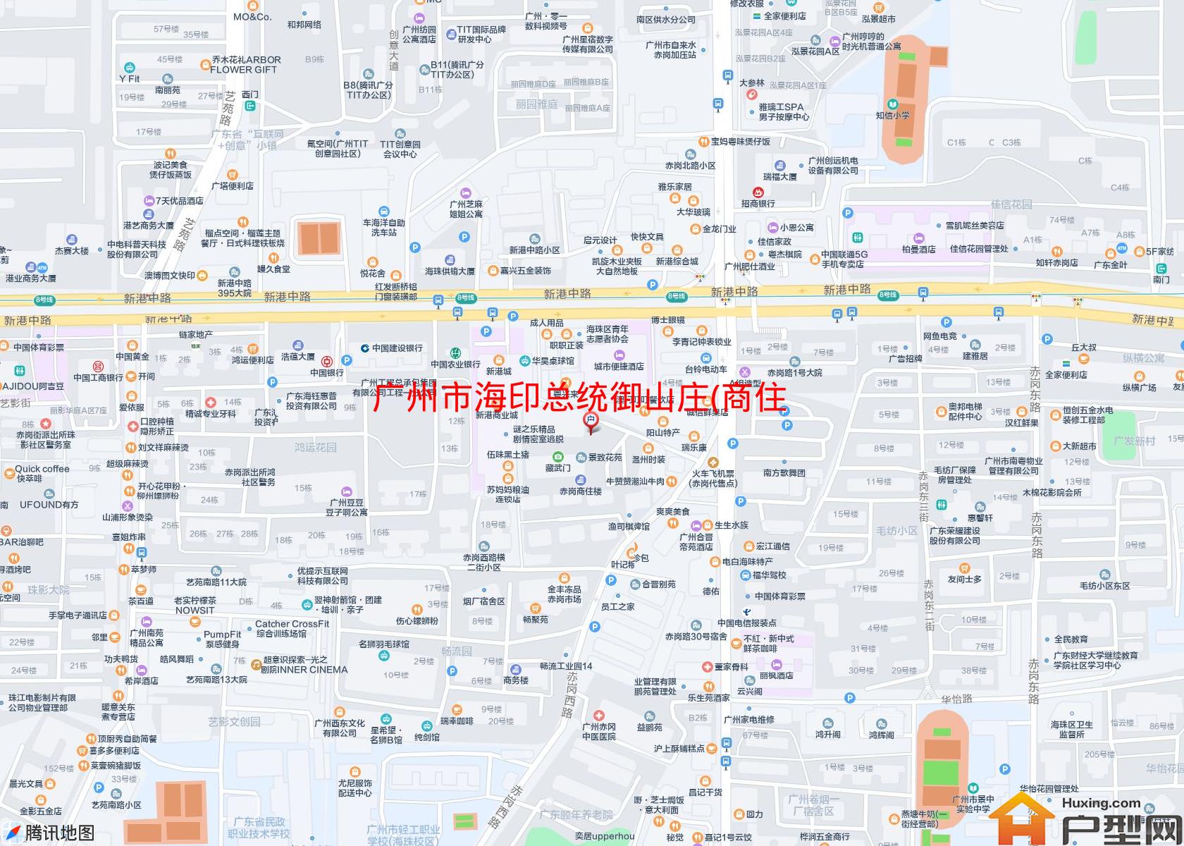 海印总统御山庄(商住楼)小区 - 户型网