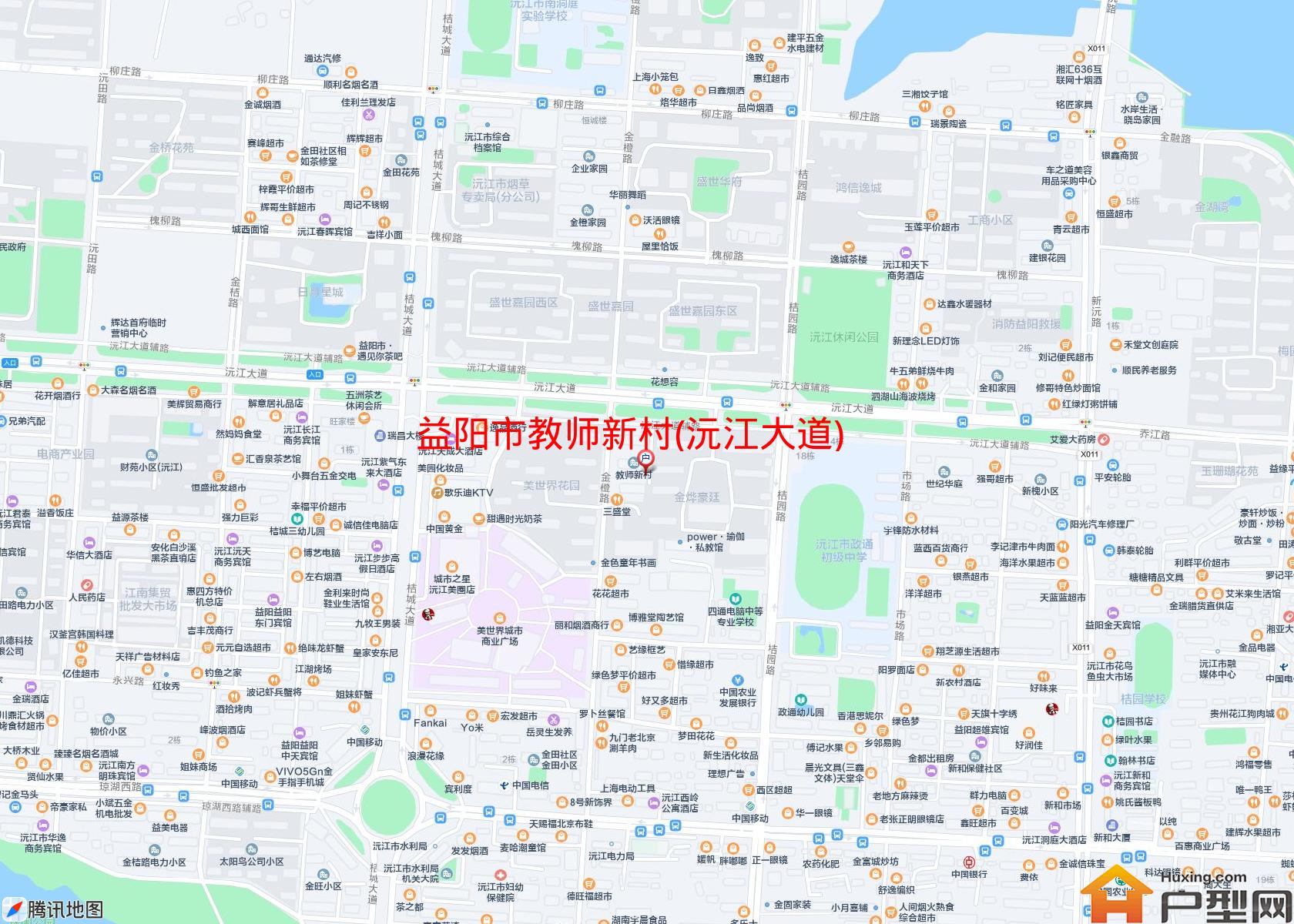 教师新村(沅江大道)小区 - 户型网