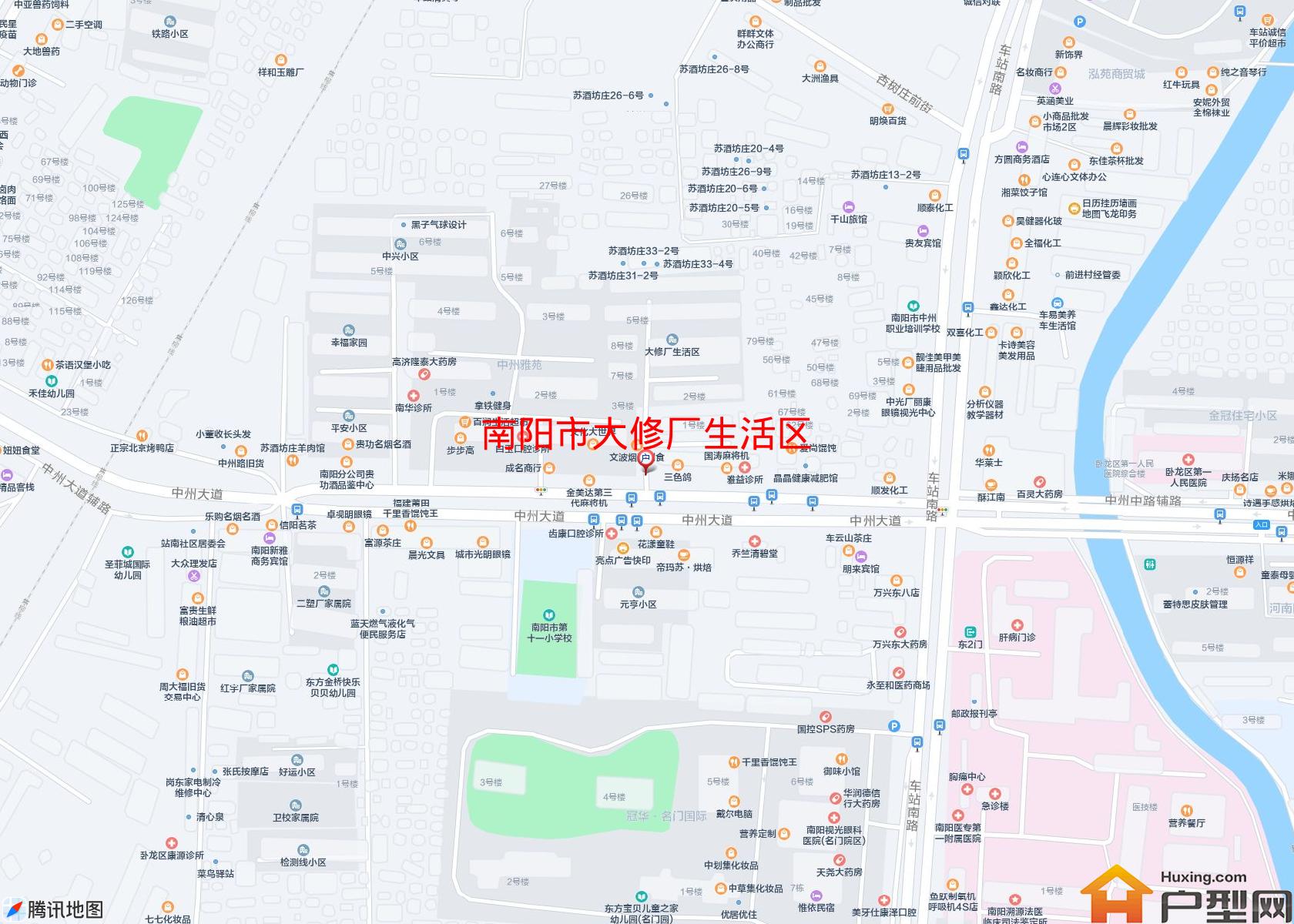 大修厂生活区小区 - 户型网