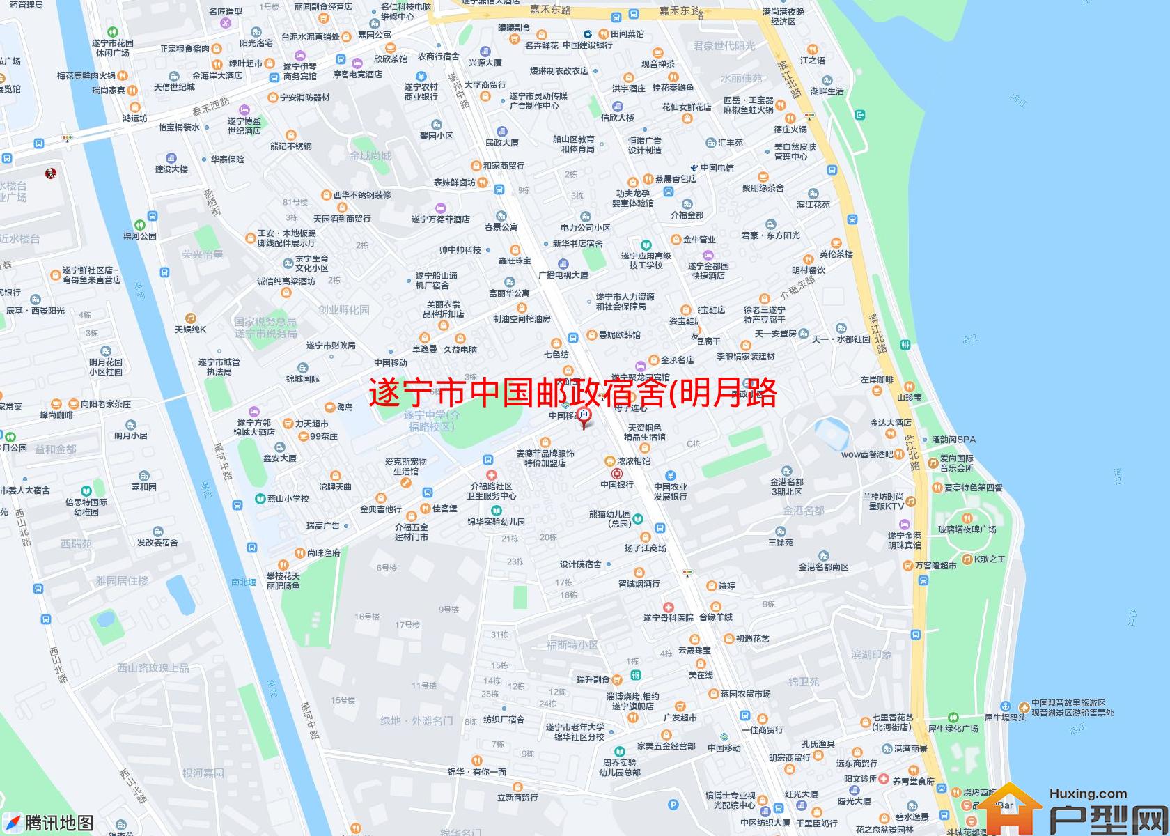 中国邮政宿舍(明月路38号附1号)小区 - 户型网