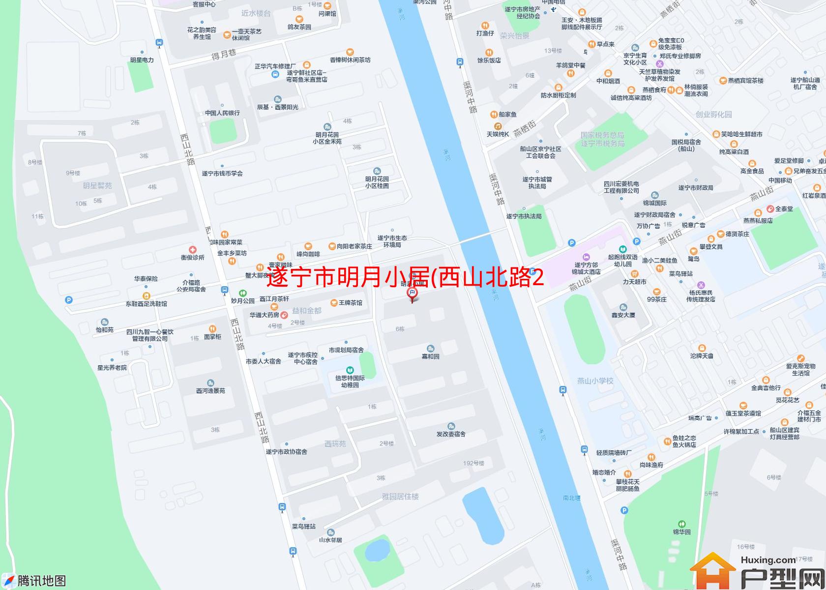 明月小居(西山北路200号)小区 - 户型网