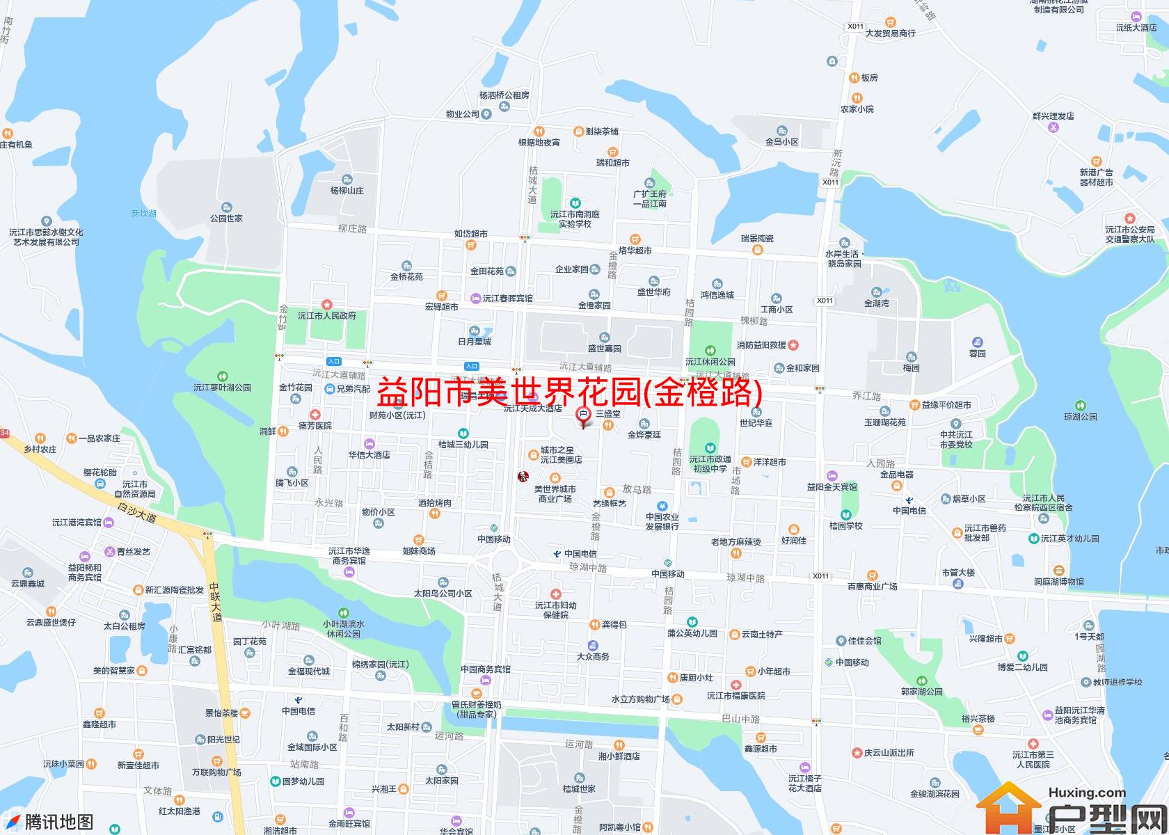 美世界花园(金橙路)小区 - 户型网