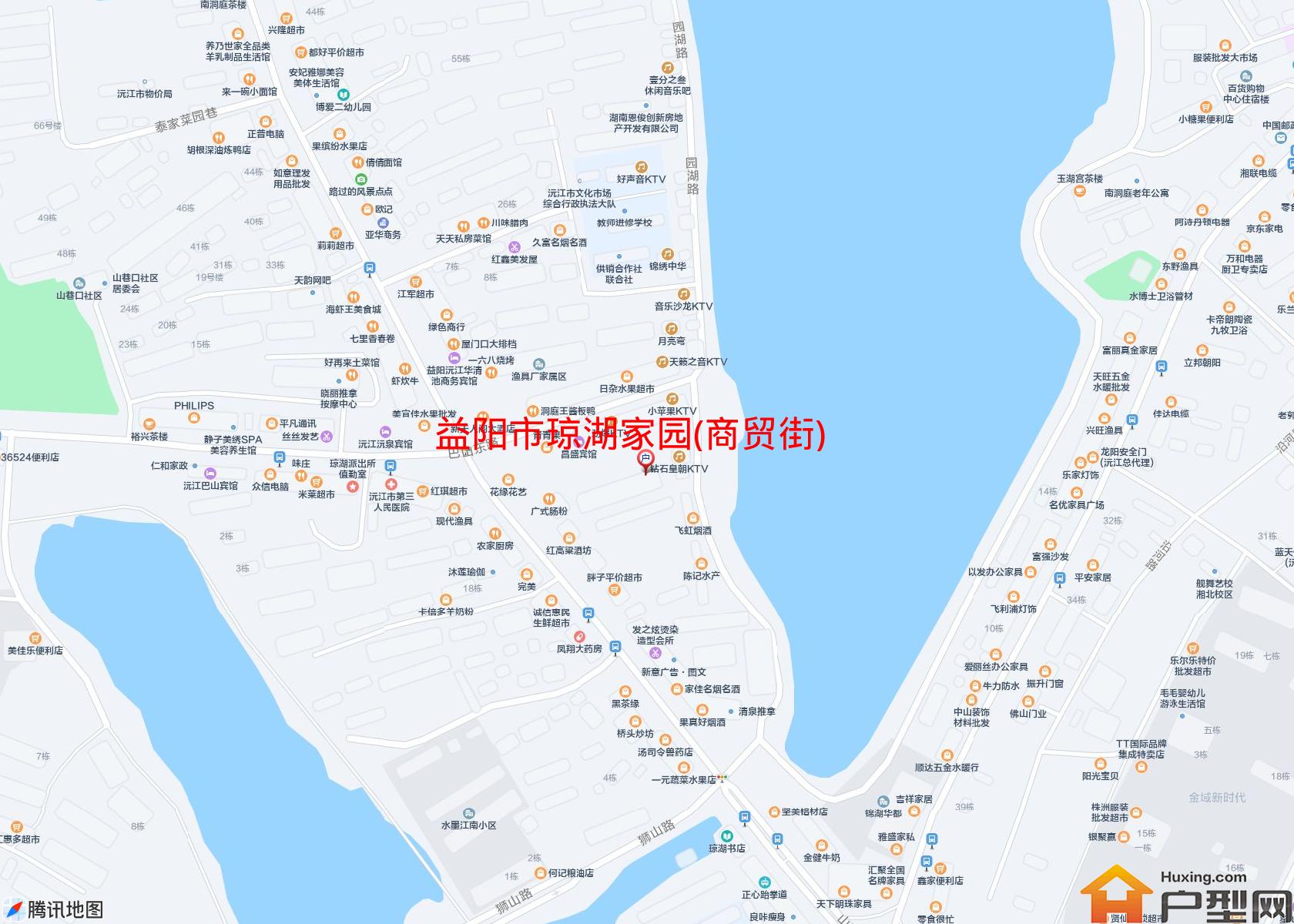 琼湖家园(商贸街)小区 - 户型网