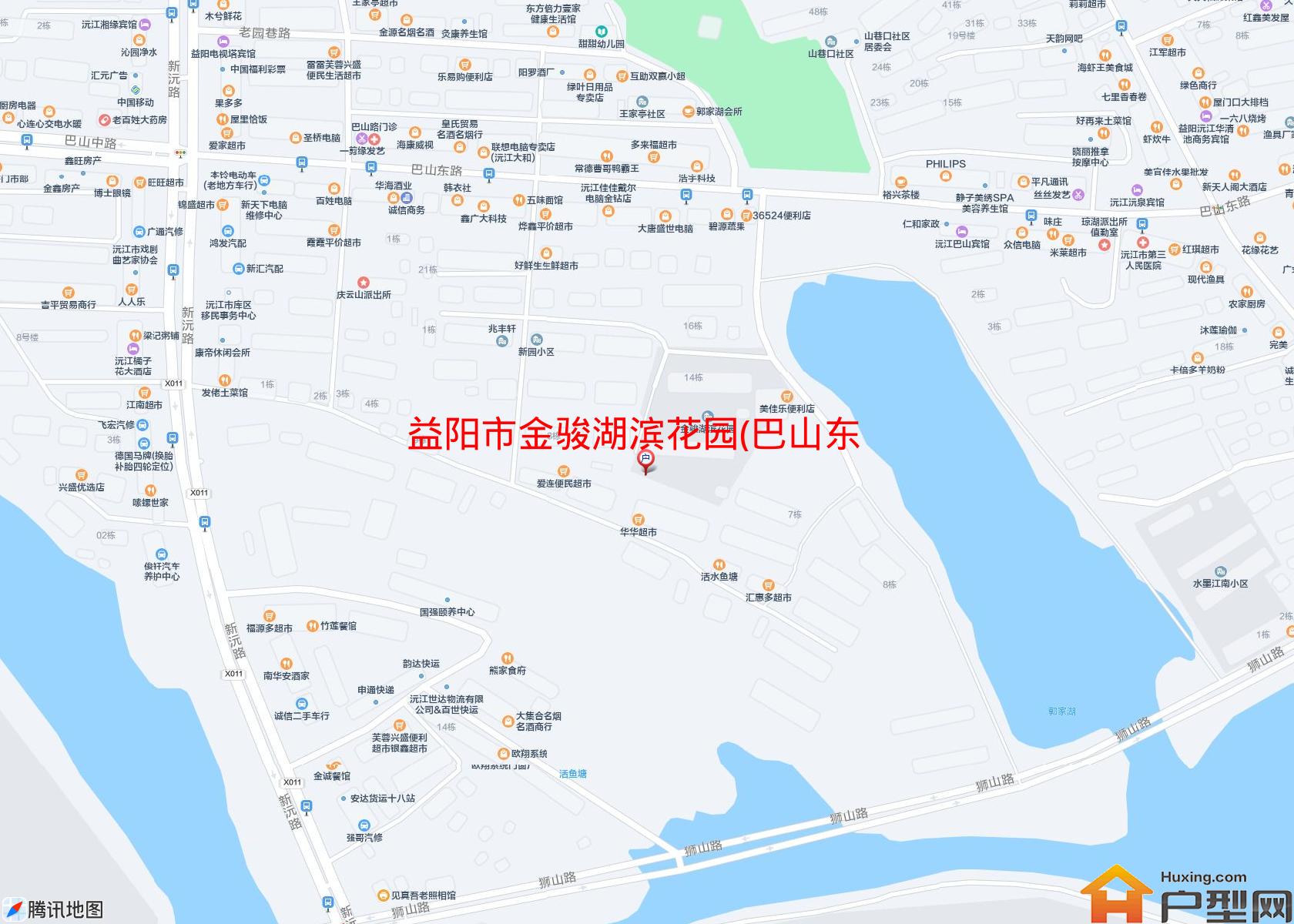 金骏湖滨花园(巴山东路)小区 - 户型网