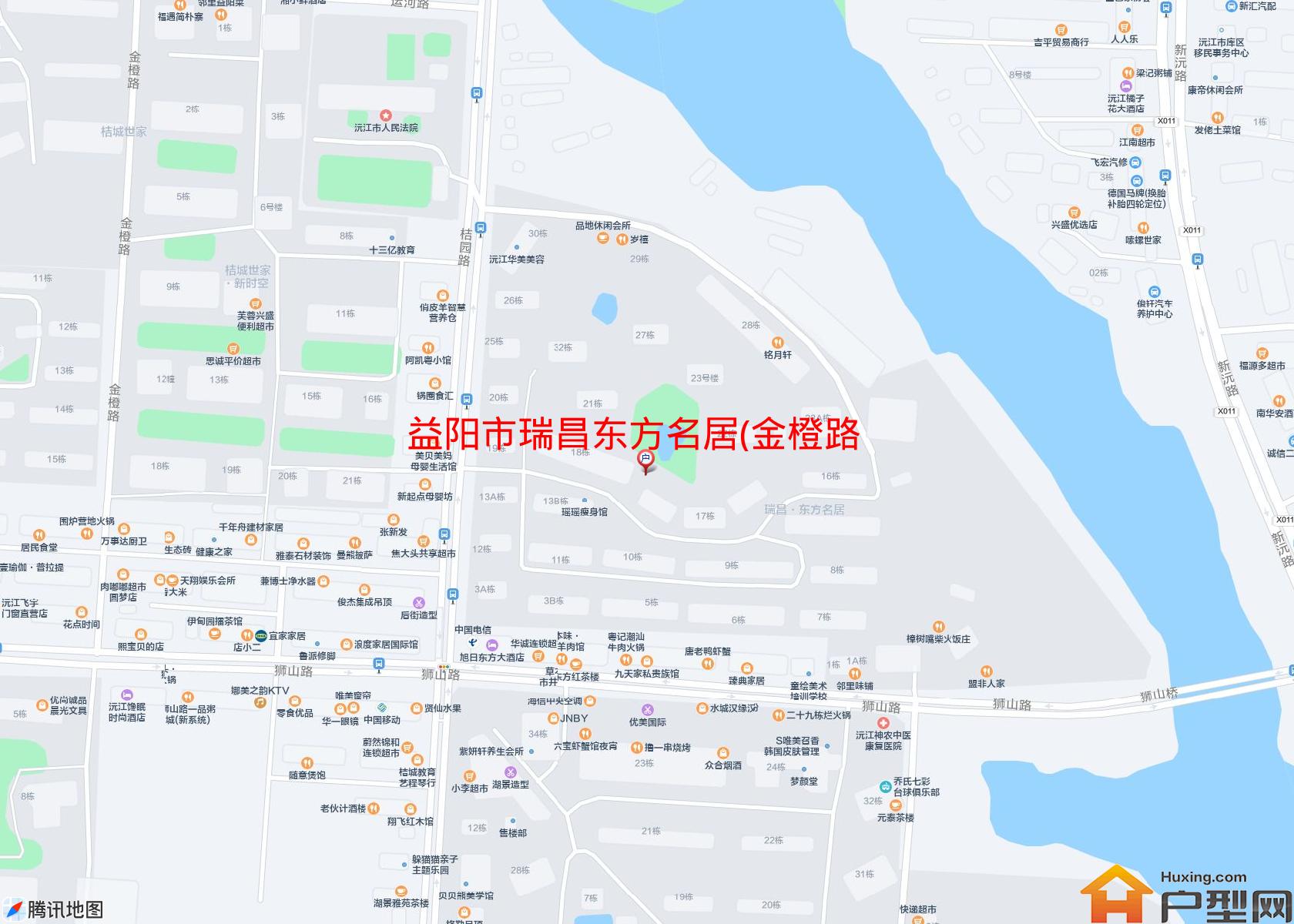 瑞昌东方名居(金橙路)小区 - 户型网