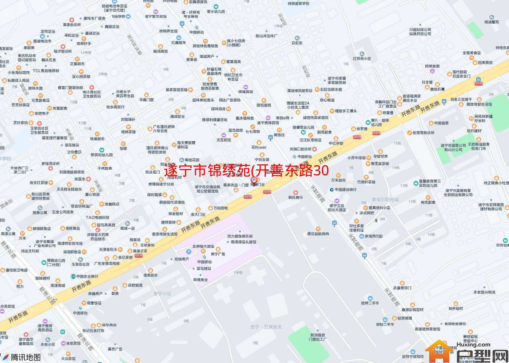 锦绣苑(开善东路307附12号)小区 - 户型网