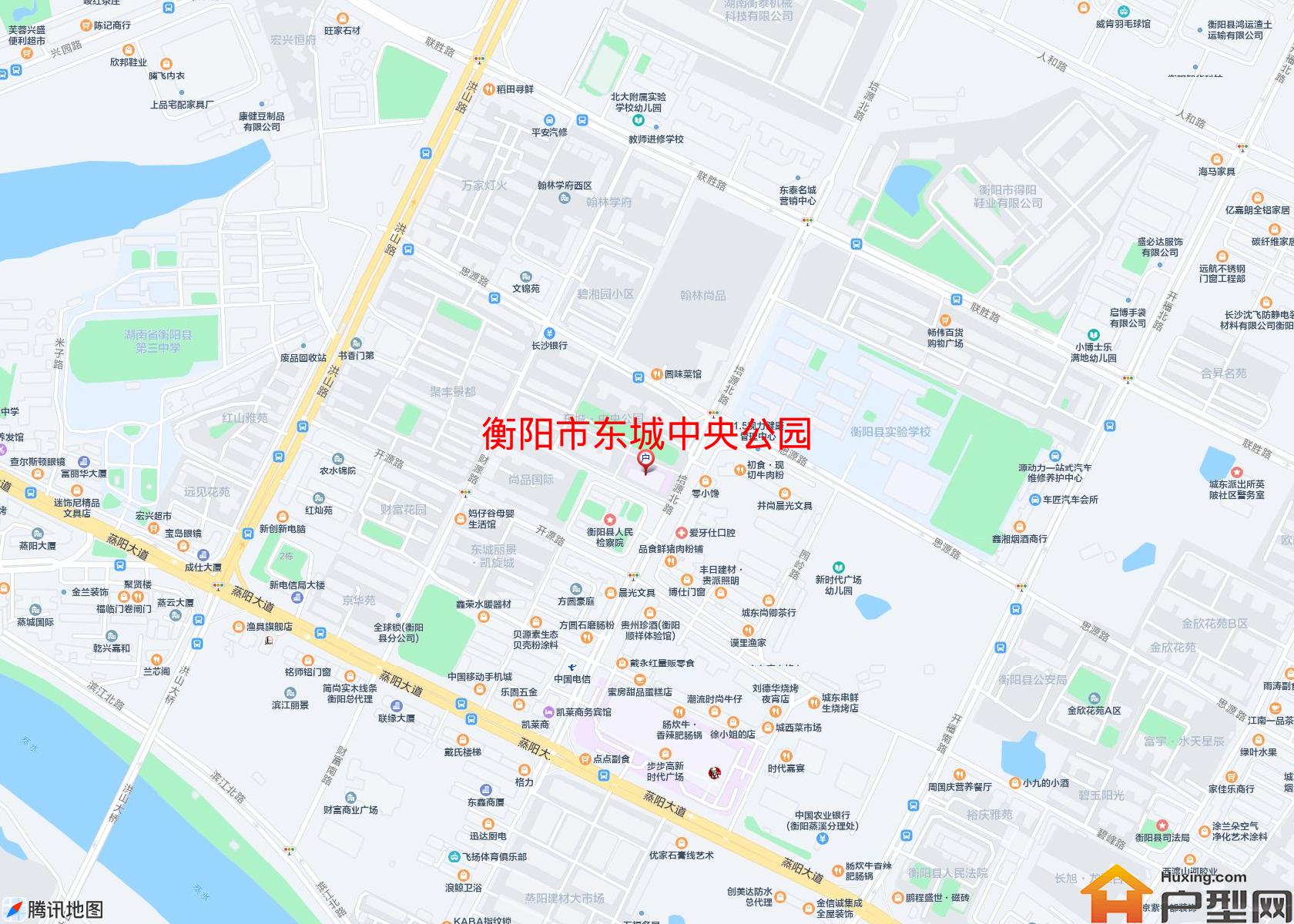 东城中央公园小区 - 户型网