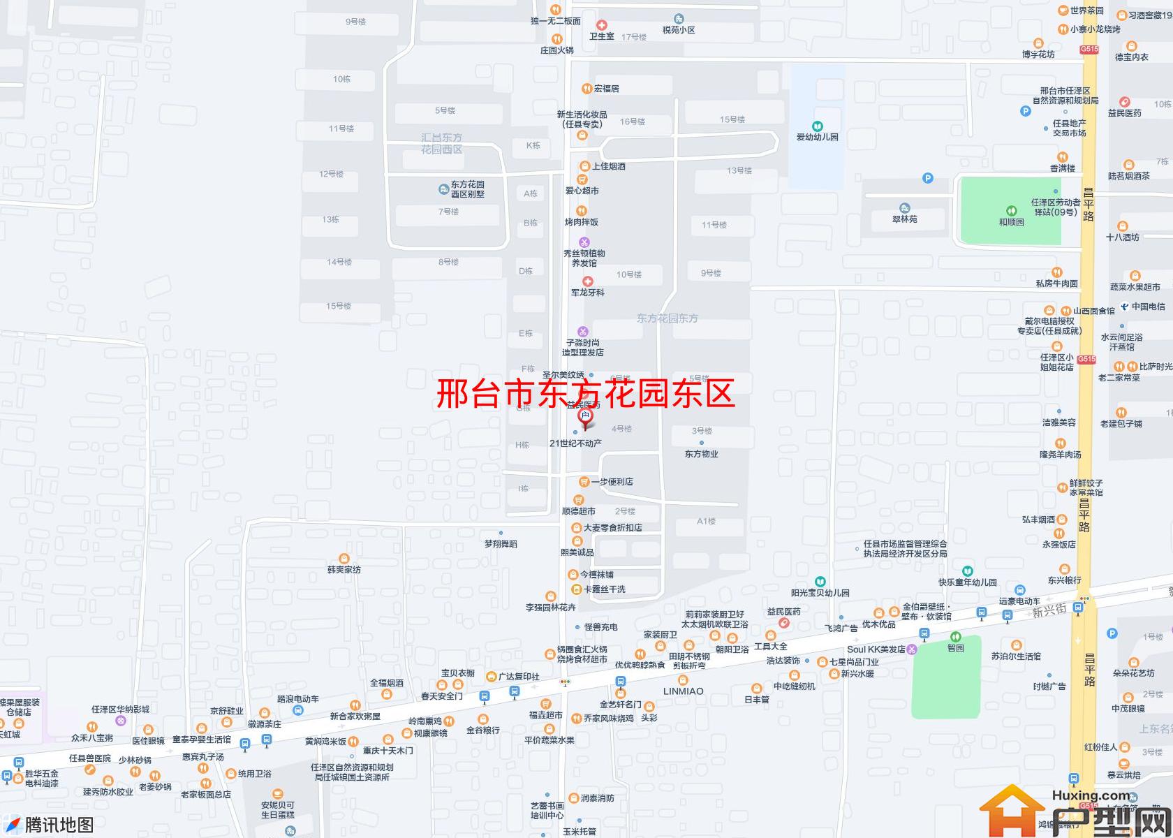 东方花园东区小区 - 户型网