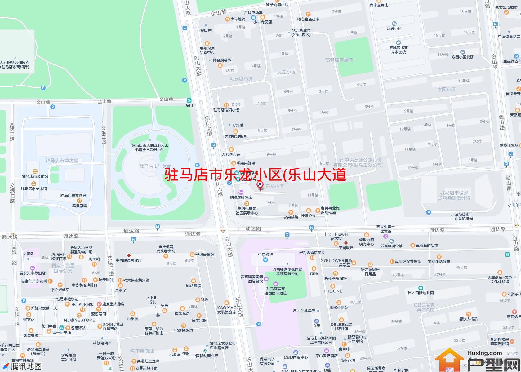 乐龙小区(乐山大道1102号)小区 - 户型网