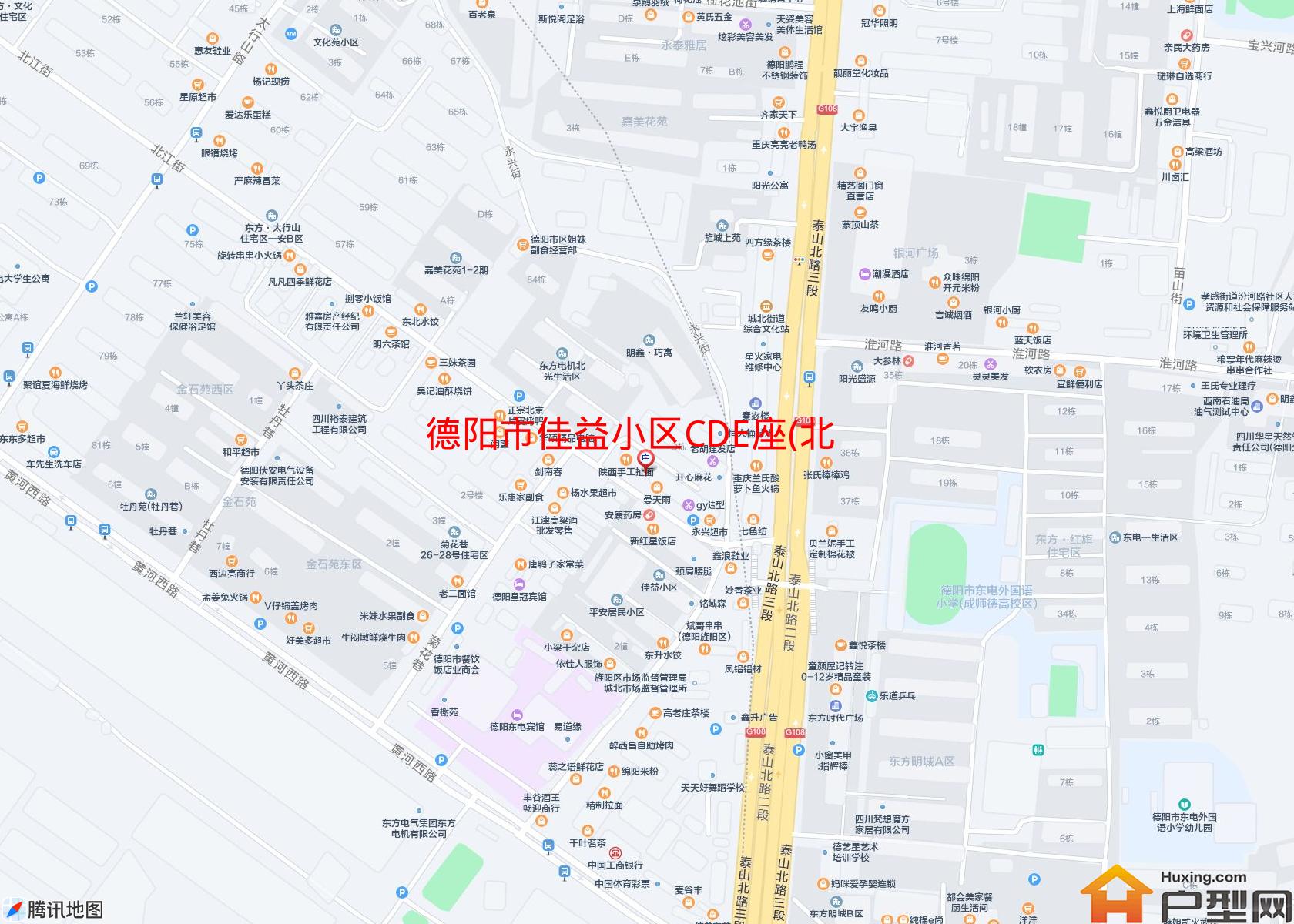 佳益小区CDE座(北江街39号)小区 - 户型网