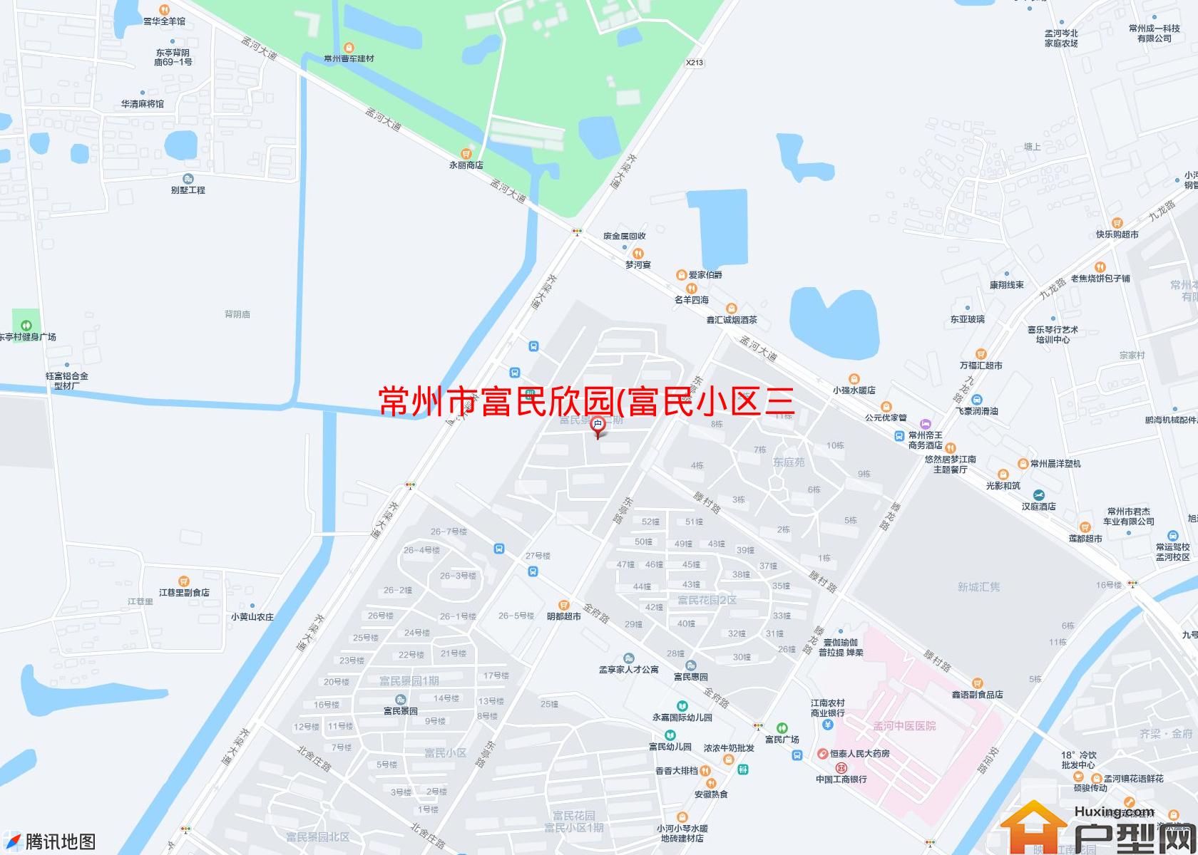富民欣园(富民小区三期)小区 - 户型网