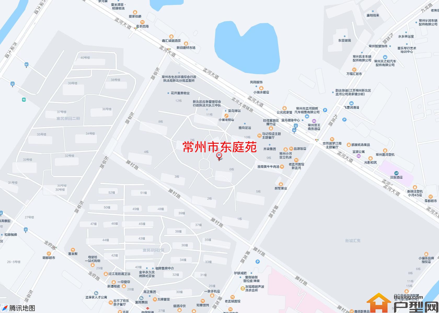 东庭苑小区 - 户型网