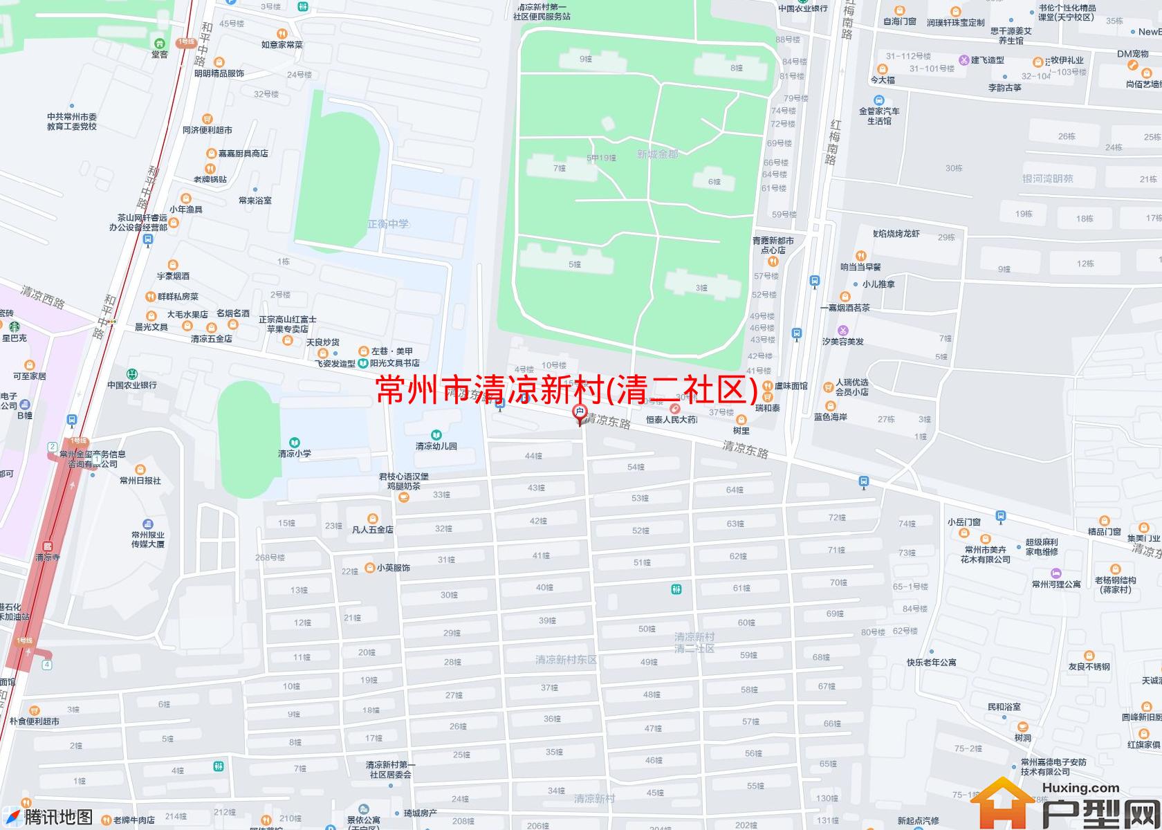 清凉新村(清二社区)小区 - 户型网
