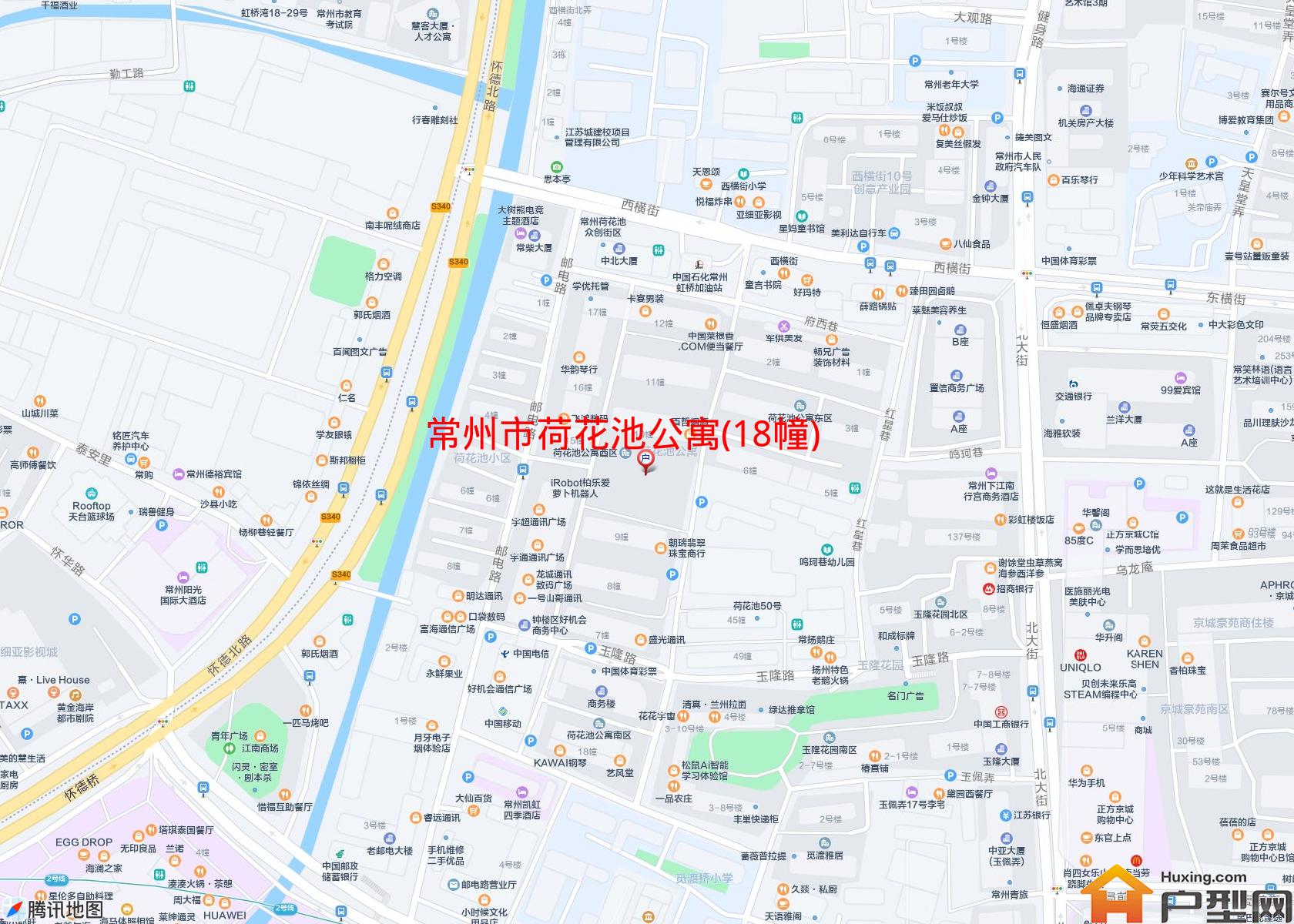荷花池公寓(18幢)小区 - 户型网
